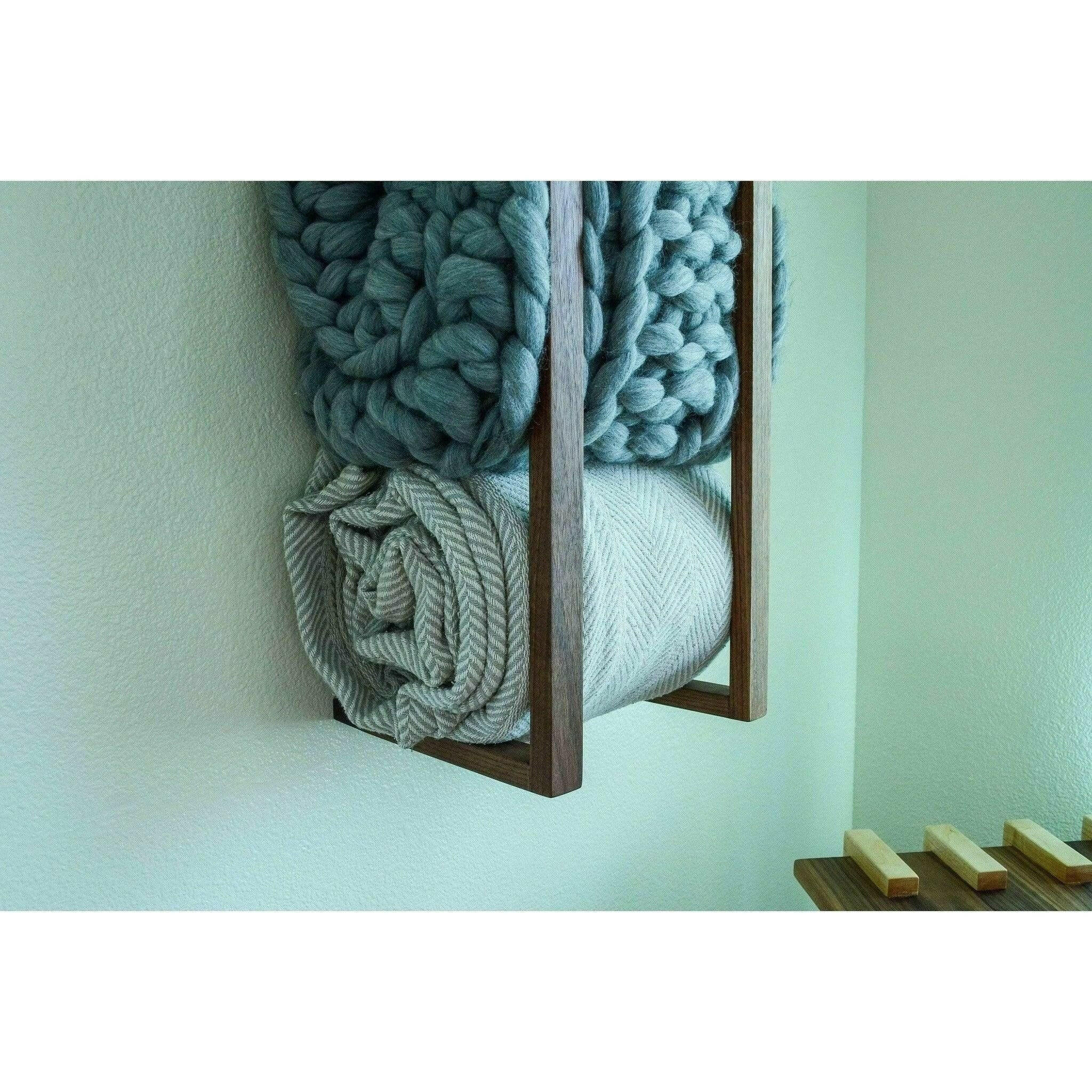 Blanket Wall Rack.