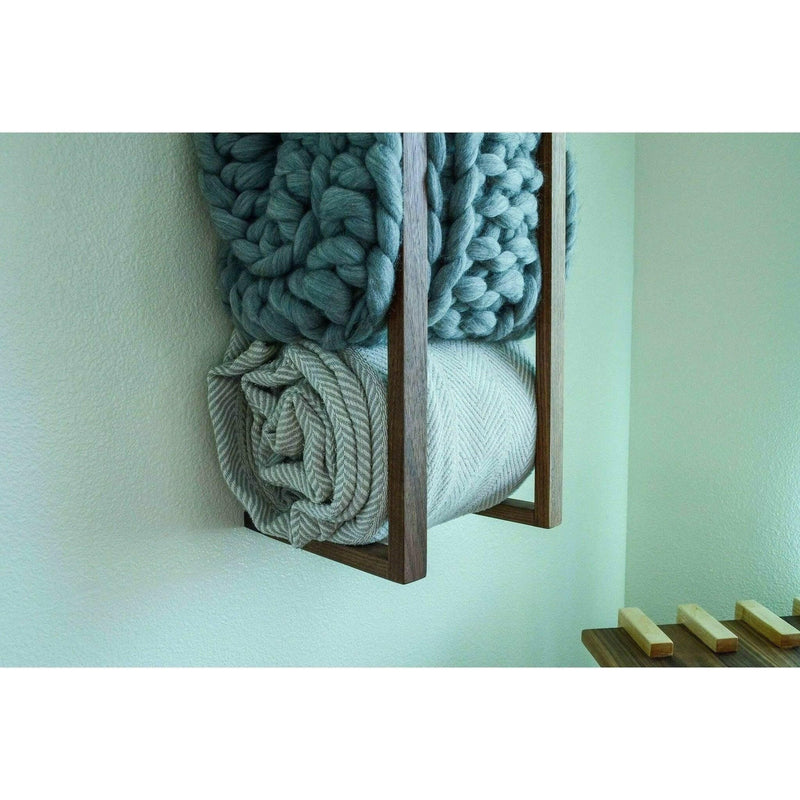 Blanket Wall Rack