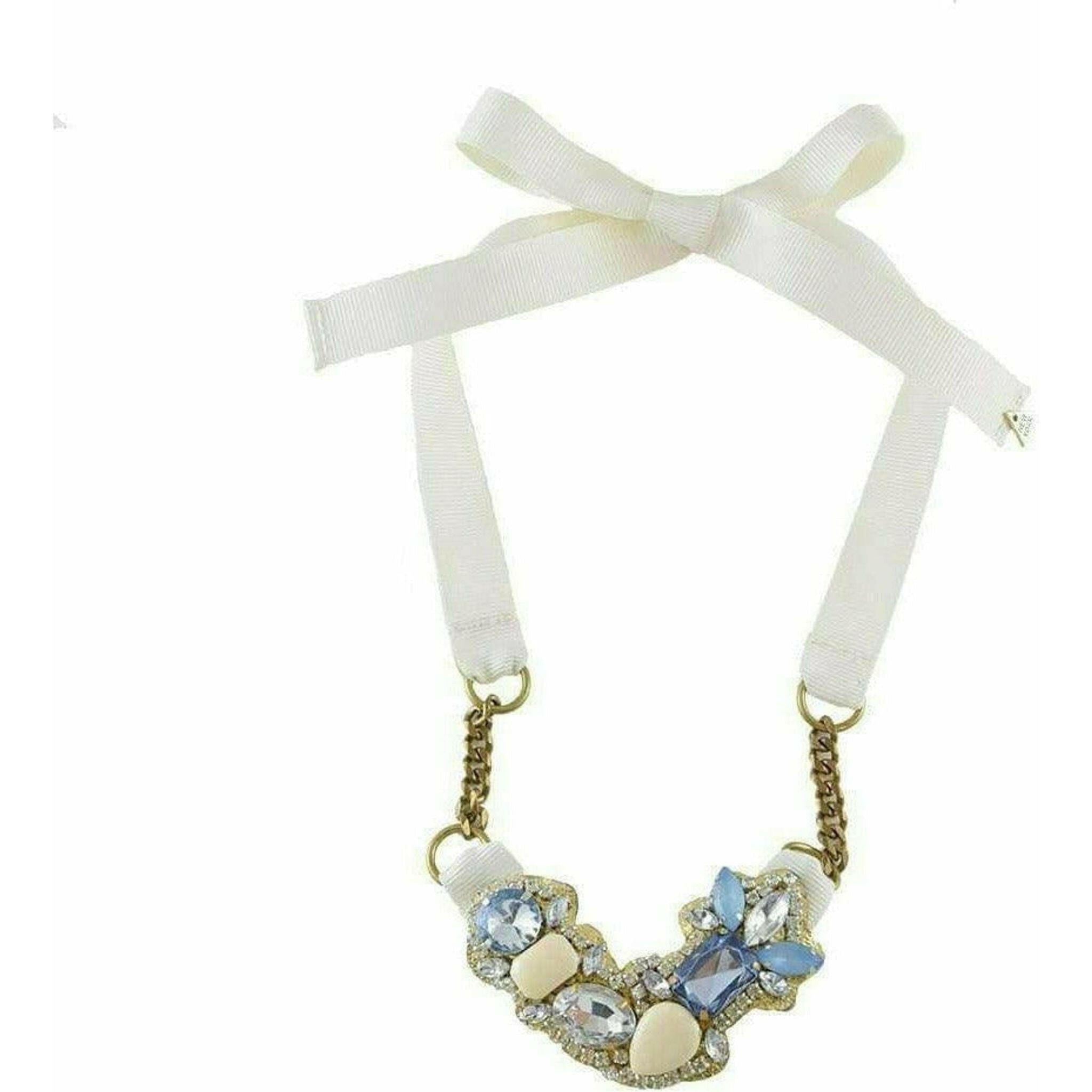 Blue York - Ribbon Necklace.