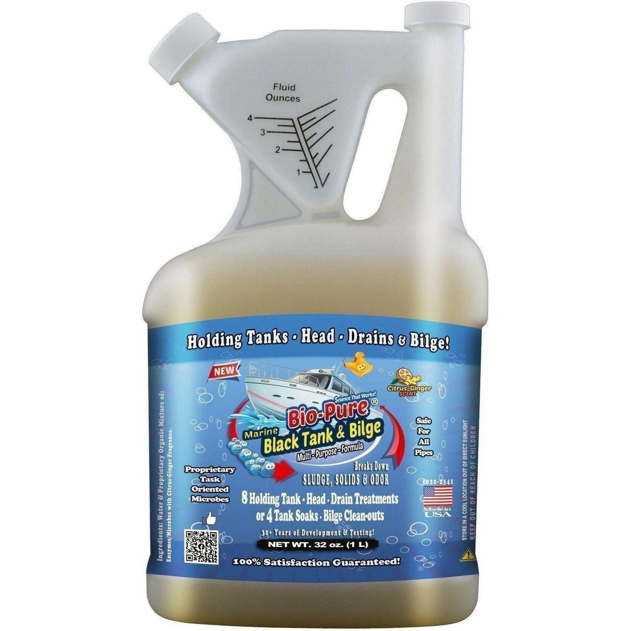 Boat & Marine Septic Tank & Bilge CONCENTRATE 32 Oz. Case of 6.