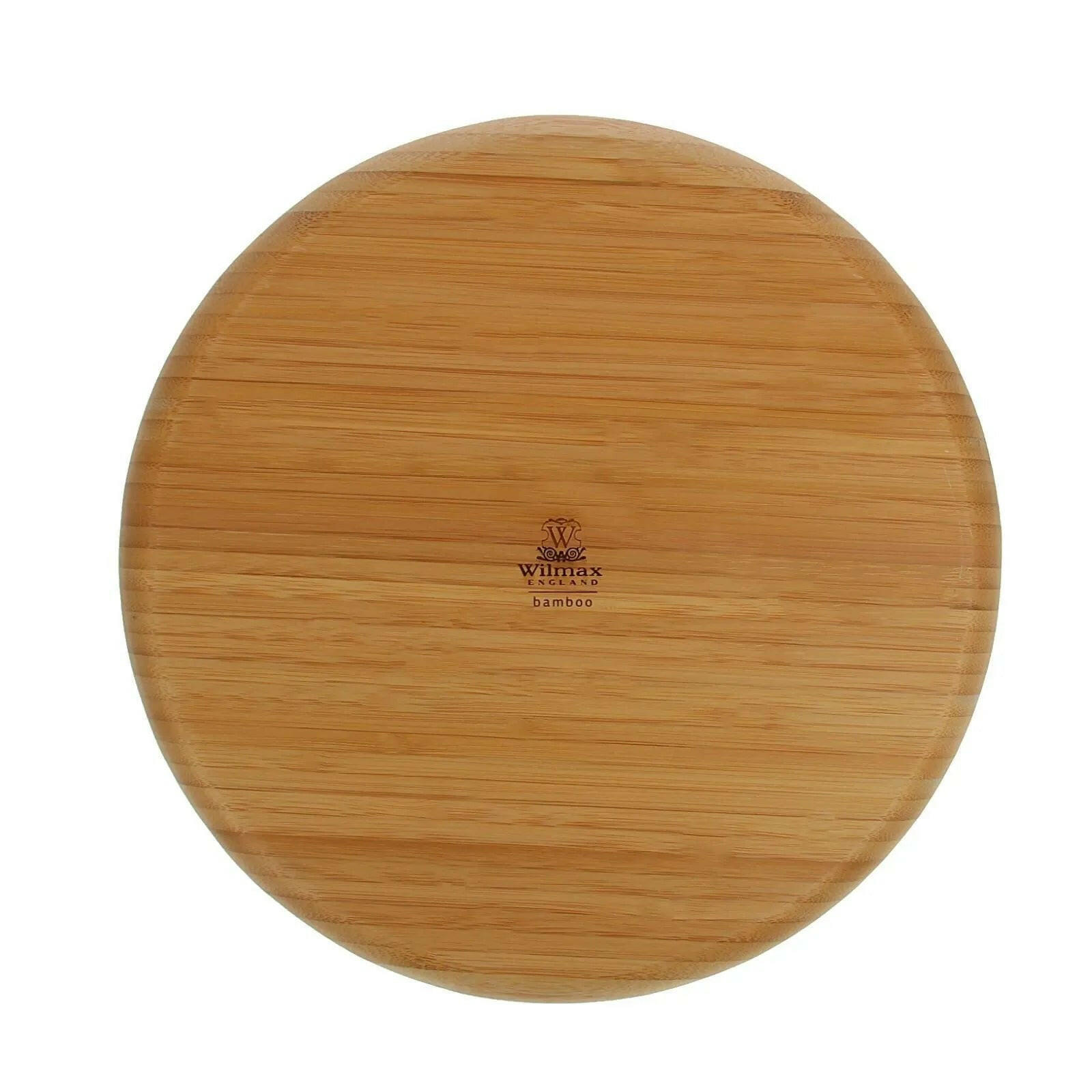 Bamboo Round Platter 14" For Pizza / Barbecue / Steak.