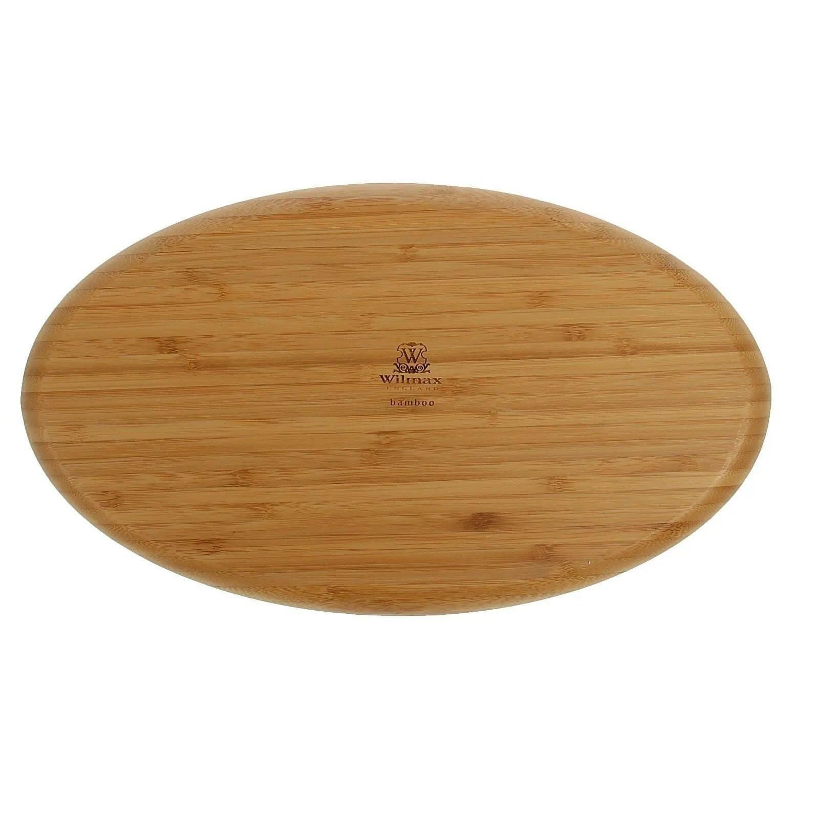 Bamboo 3 Section Platter 14" x 8" For Appetizers.