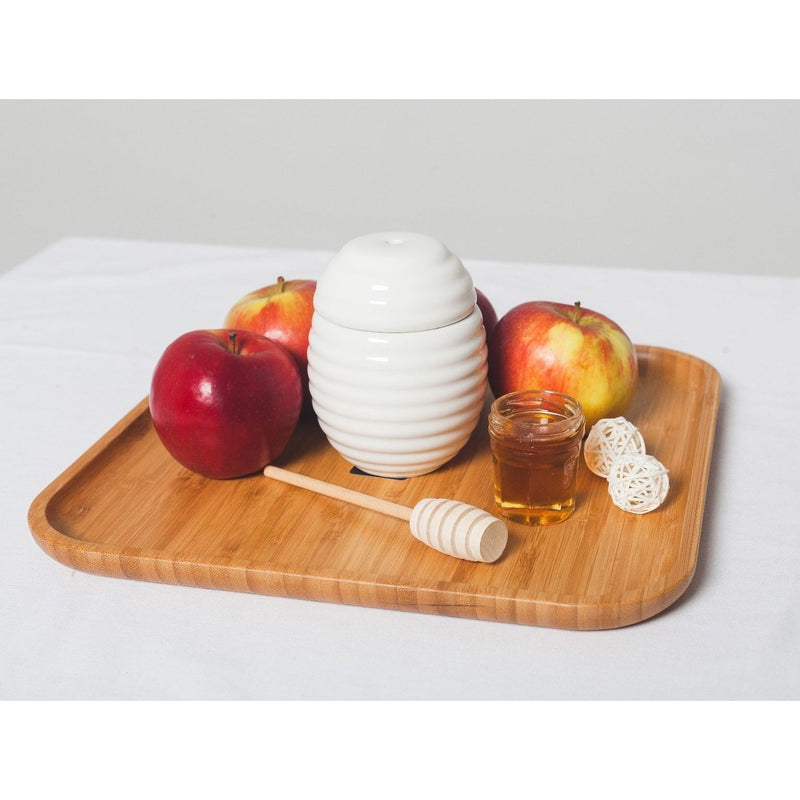 Bamboo Square Platter 12" x 12" For Appetizers / Barbecue