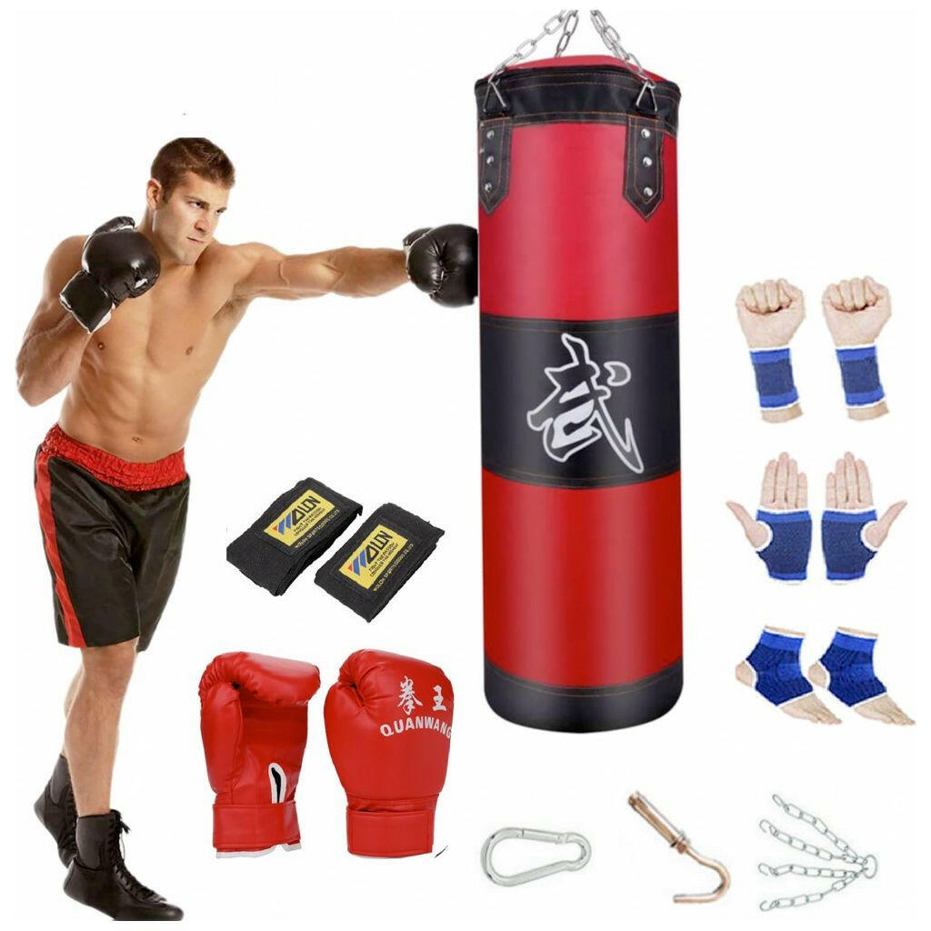 Boxing Trainer Fitness Punching Bag Set.