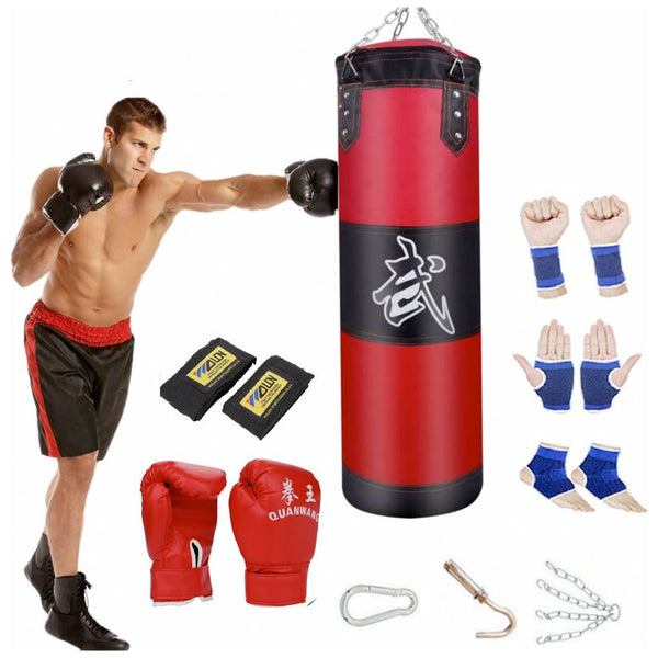 Boxing Trainer Fitness Punching Bag Set |  quirkitrendz.
