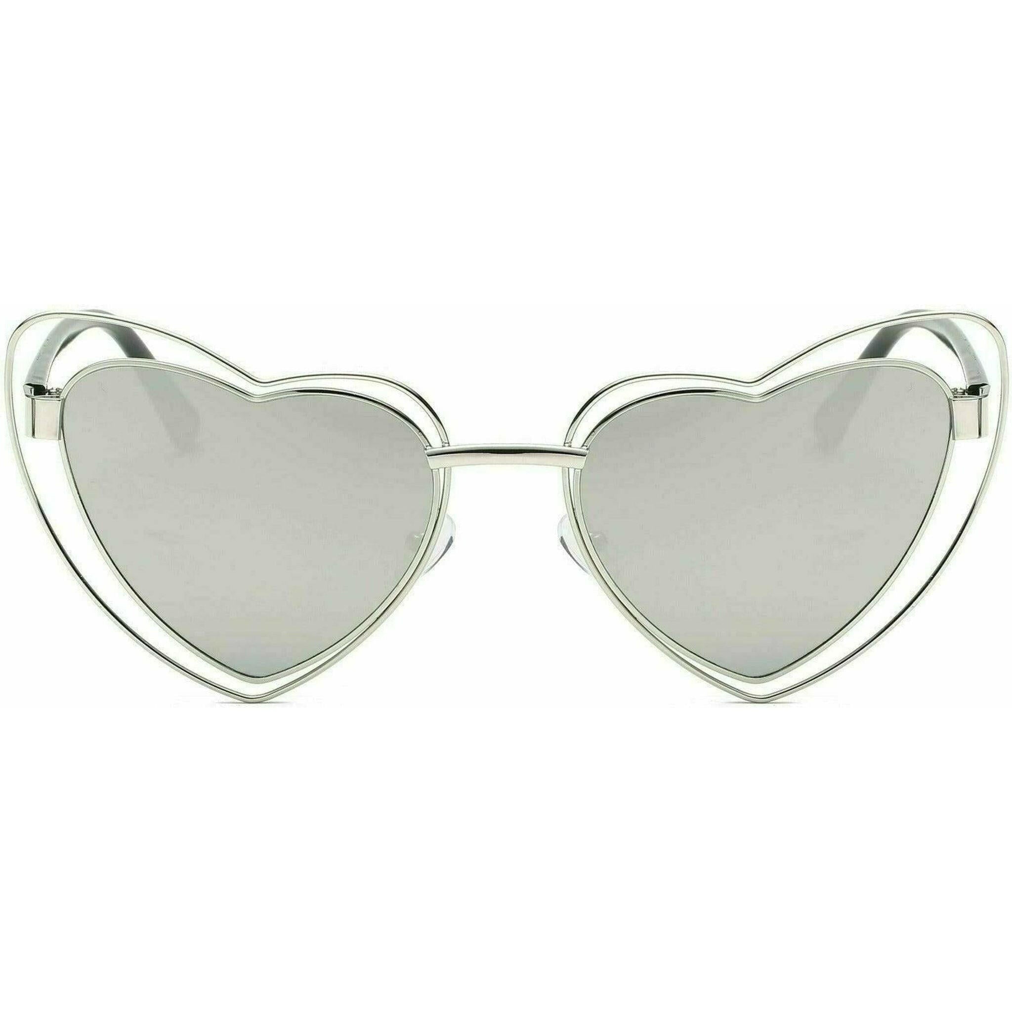 Brielle Heart Shape Fashion Sunglasses.