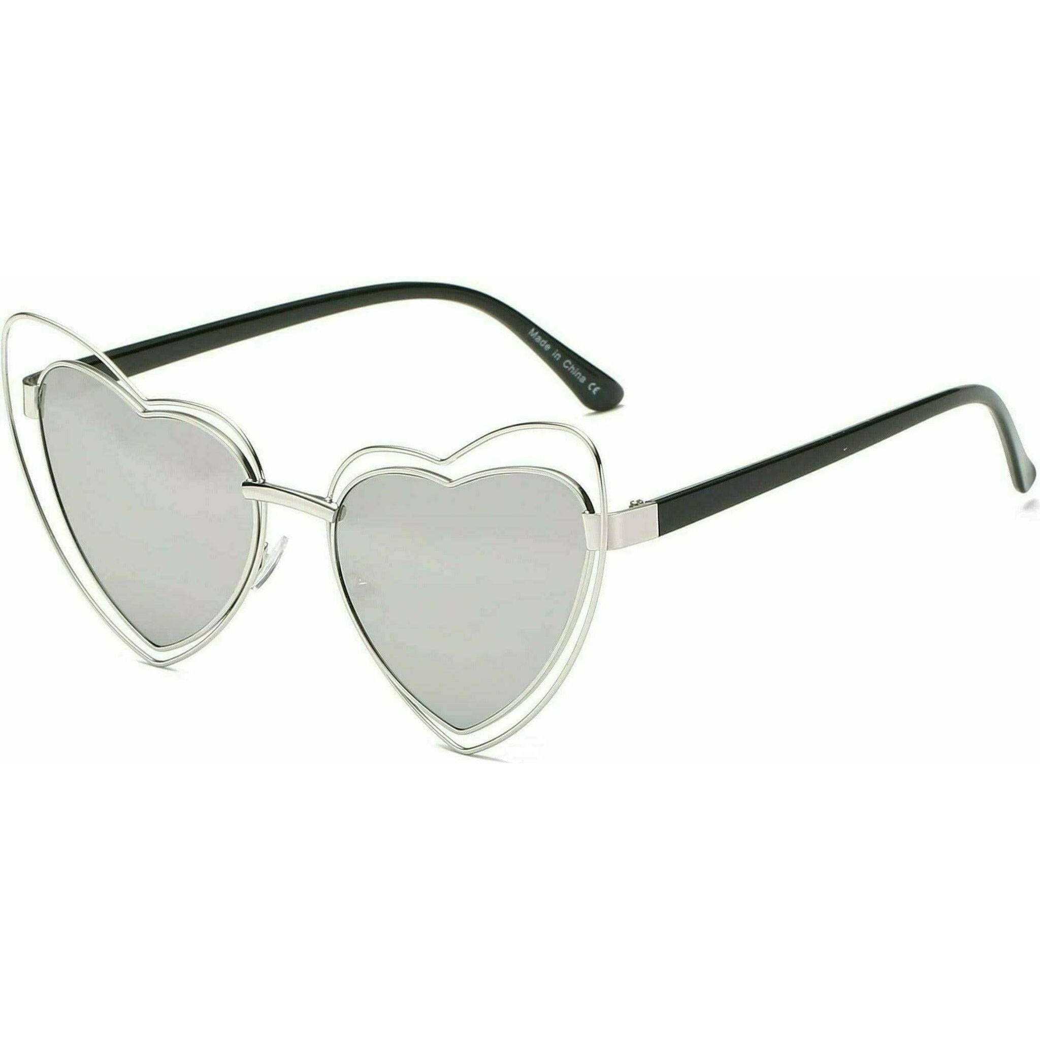 Brielle Heart Shape Fashion Sunglasses.