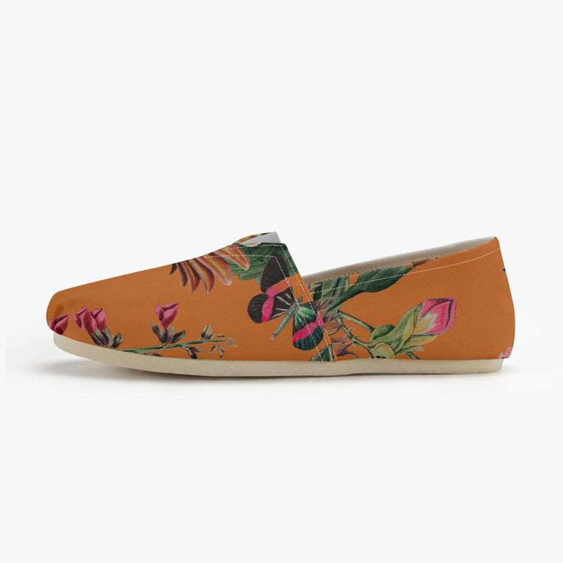 Jacki Easlick Orange Sunflower Espadrilles.