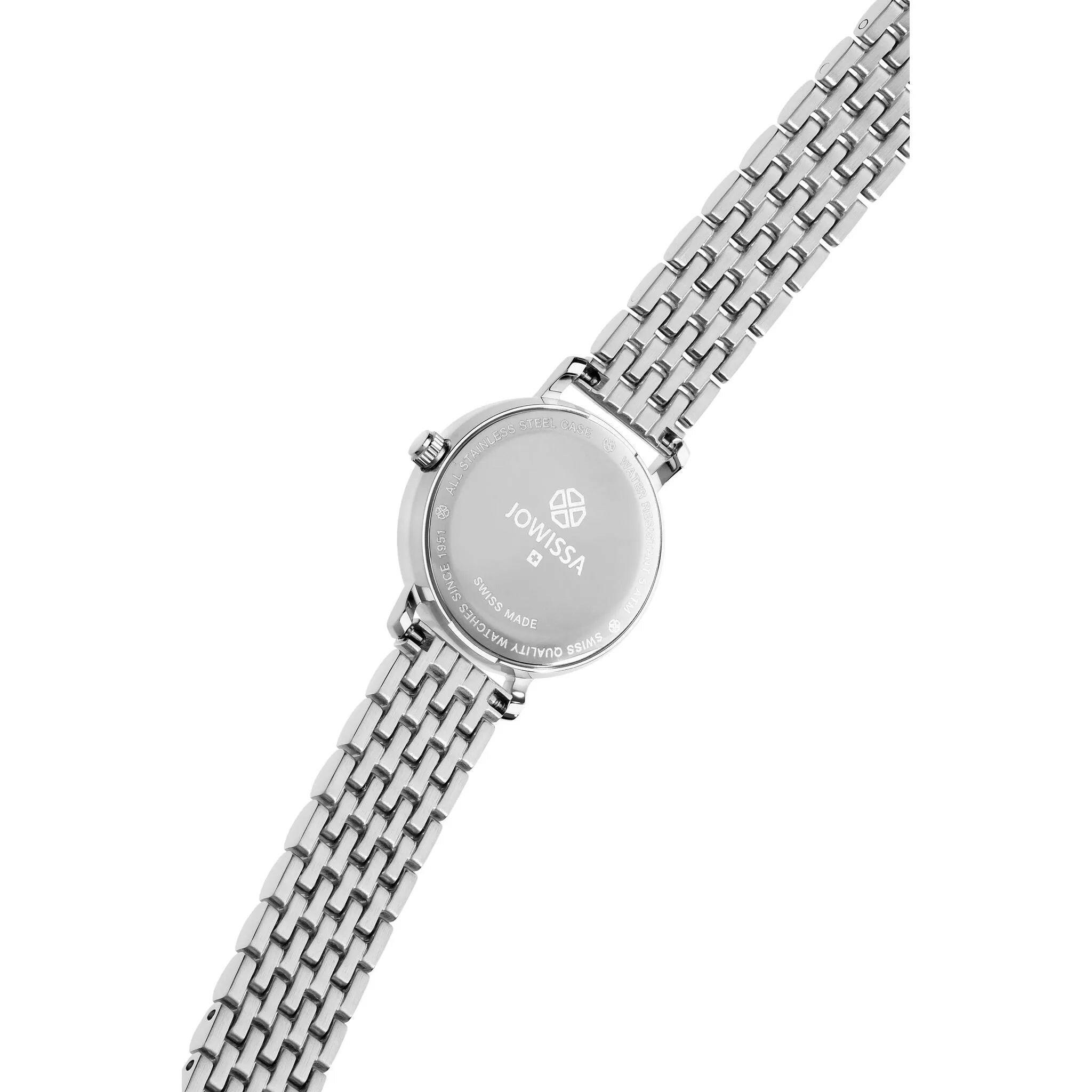 Roma Swiss Ladies Watch Steel White.