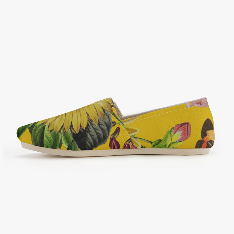 Jacki Easlick Yellow Sunflower Espadrilles.