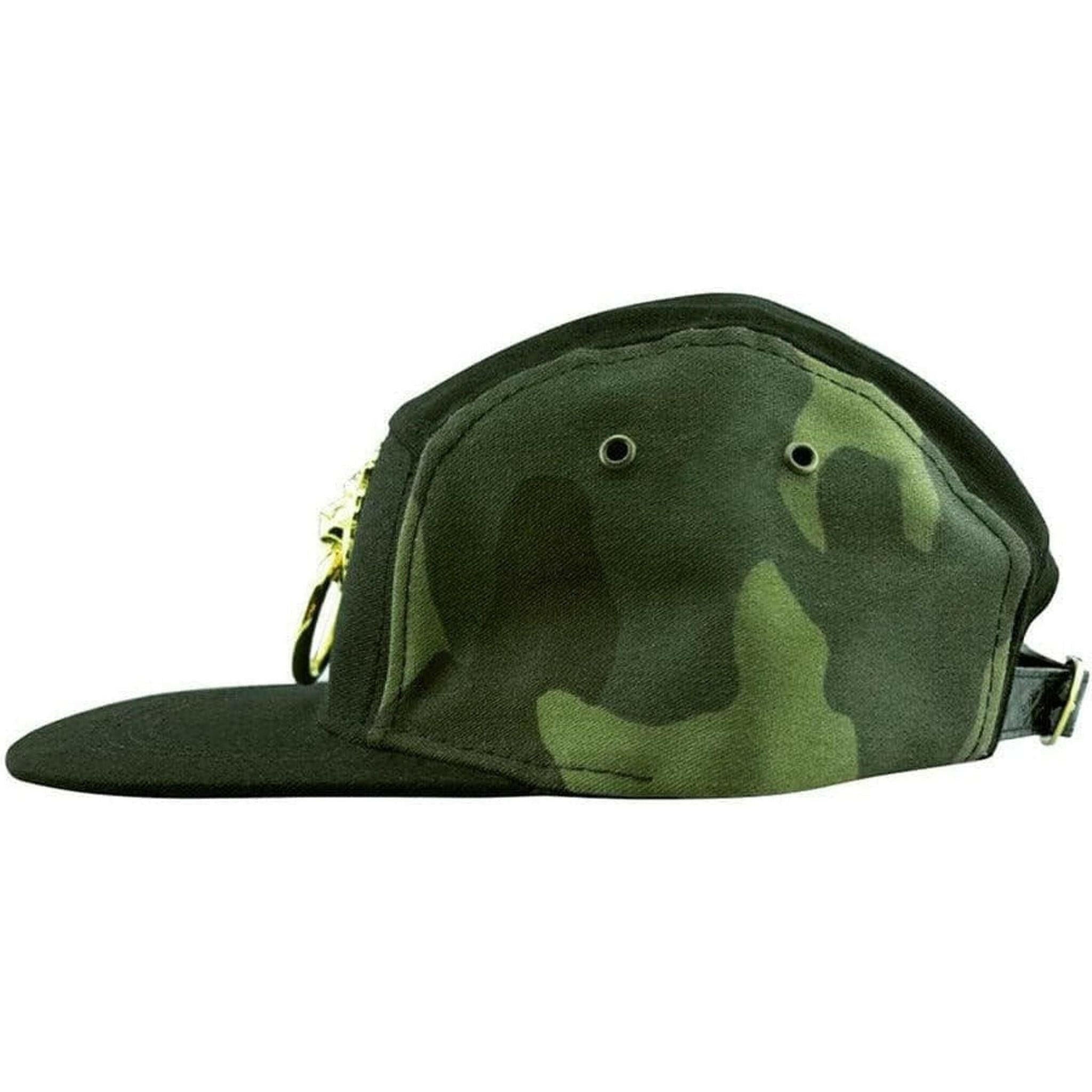 Camouflage Snapback Hat.