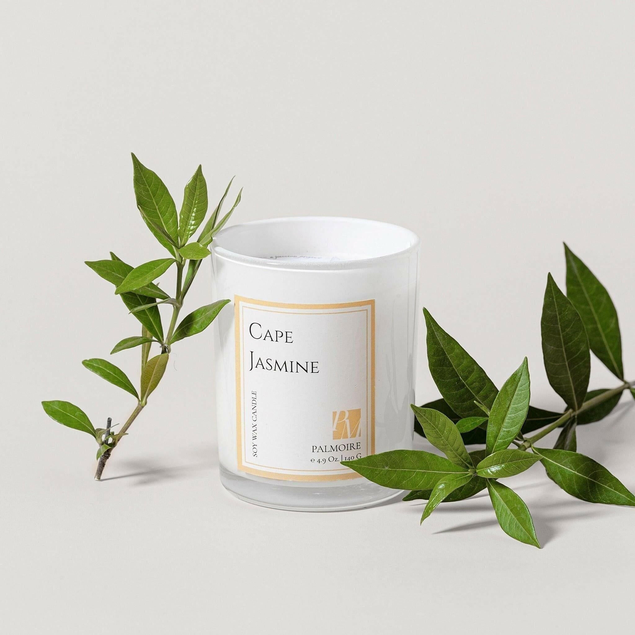 Cape Jasmine Soy Wax Candle.