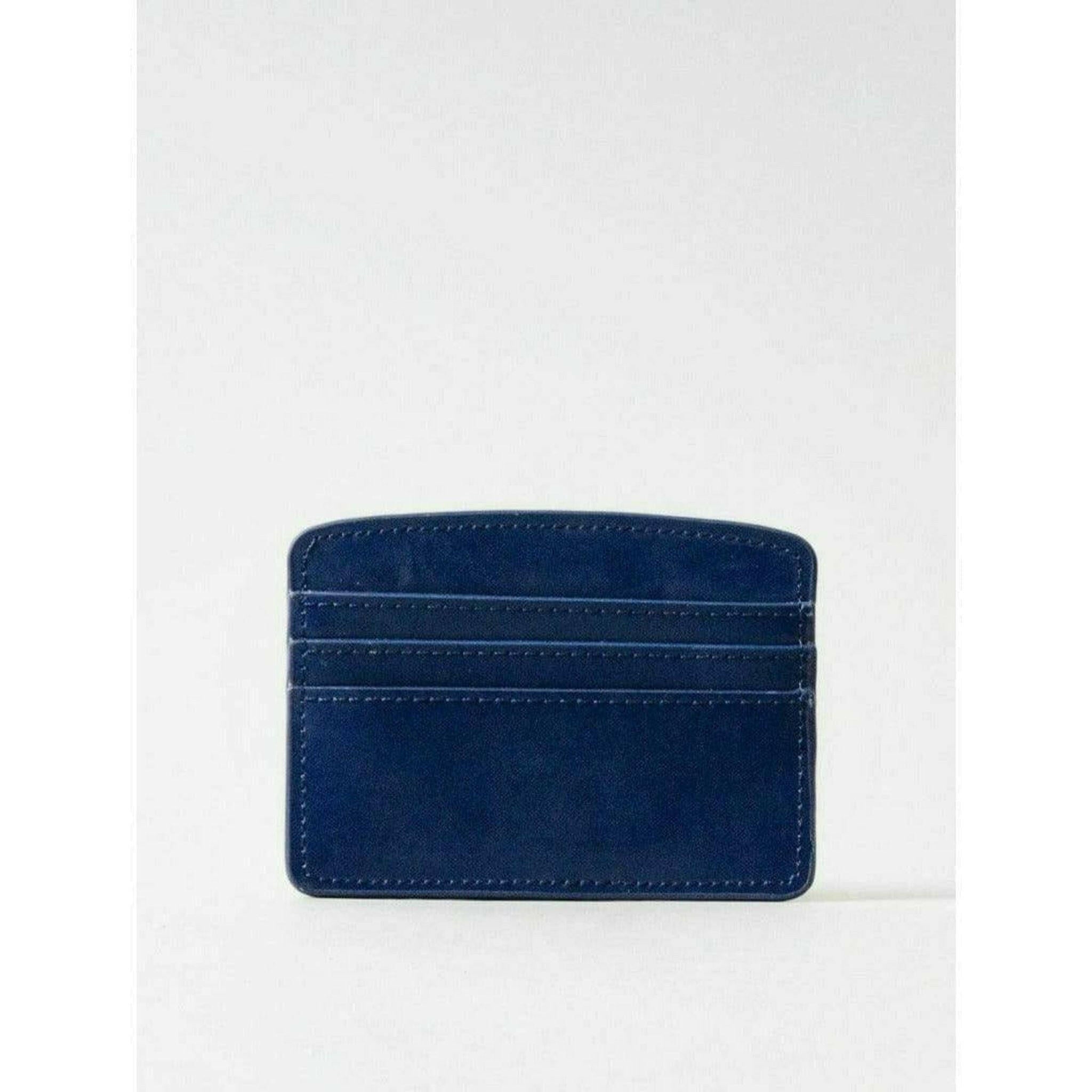 Card Case Navy Blue.