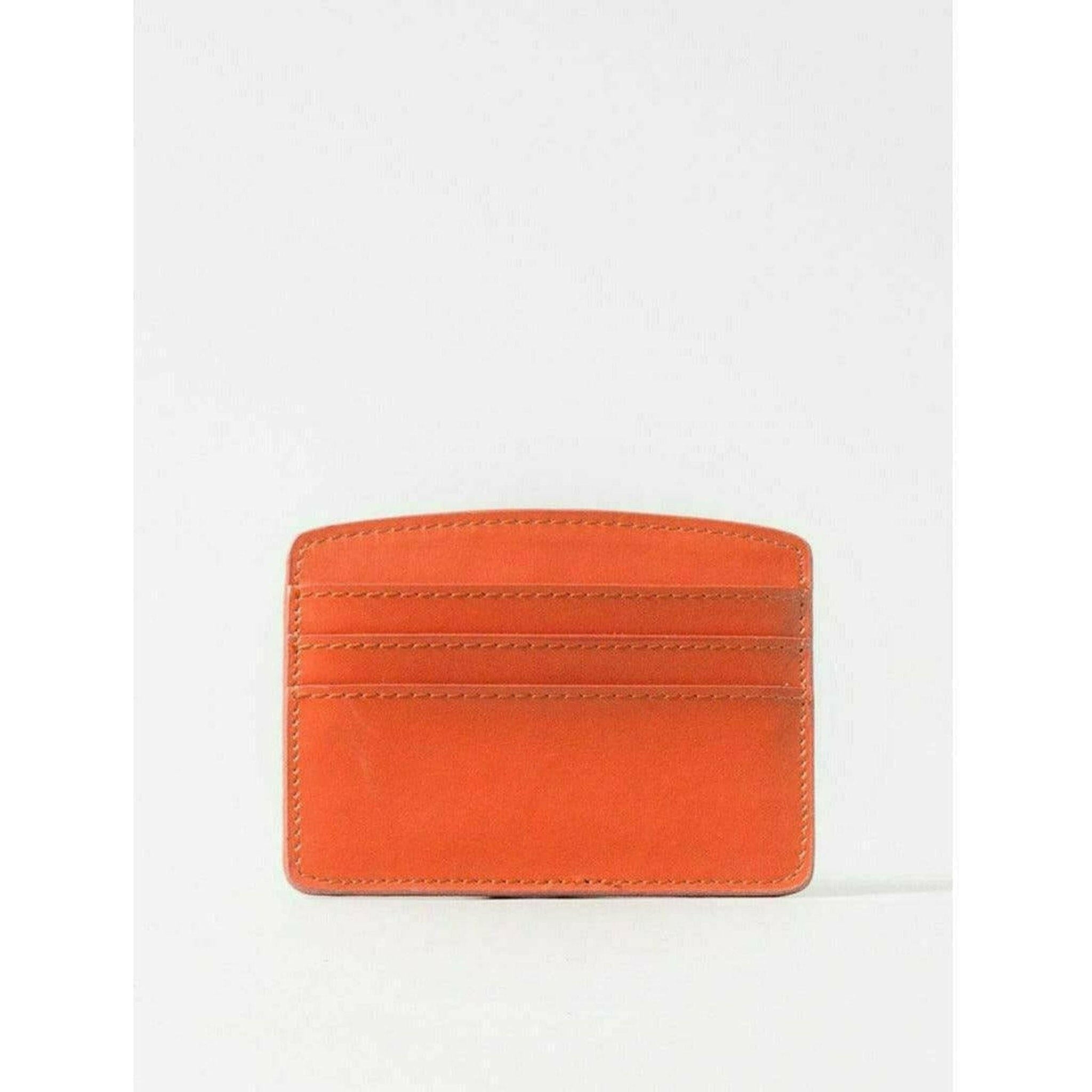 Card Case Tangerine Orange.