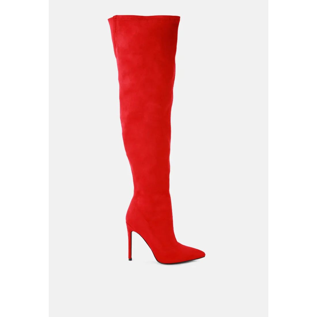 Tilera Stretch Over the Knee Stiletto Boots.