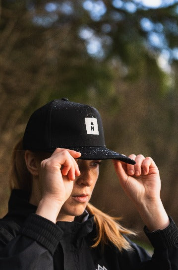 Water-Resistant Cap With Reflective "N"