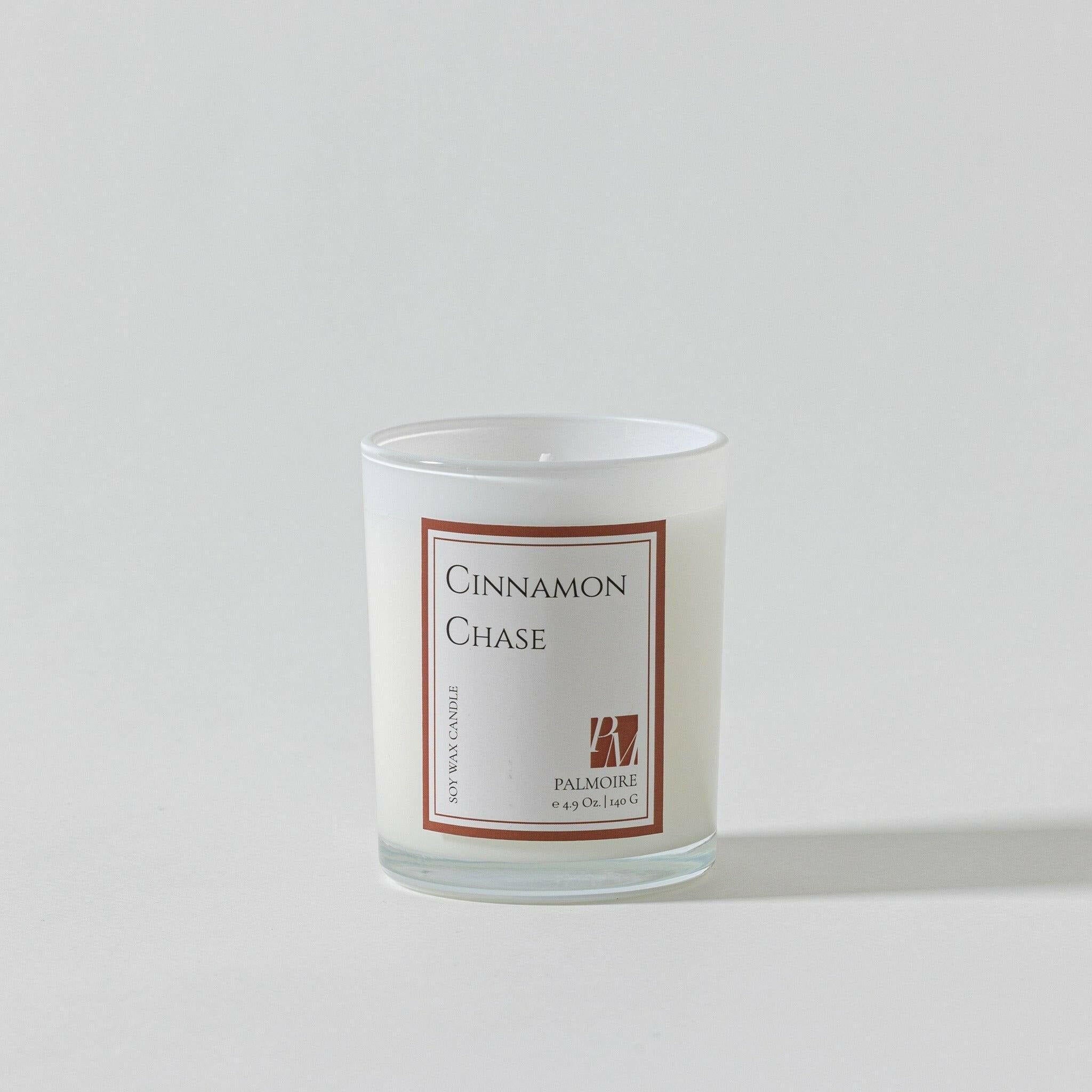 Cinnamon Chase Soy Wax Candle.