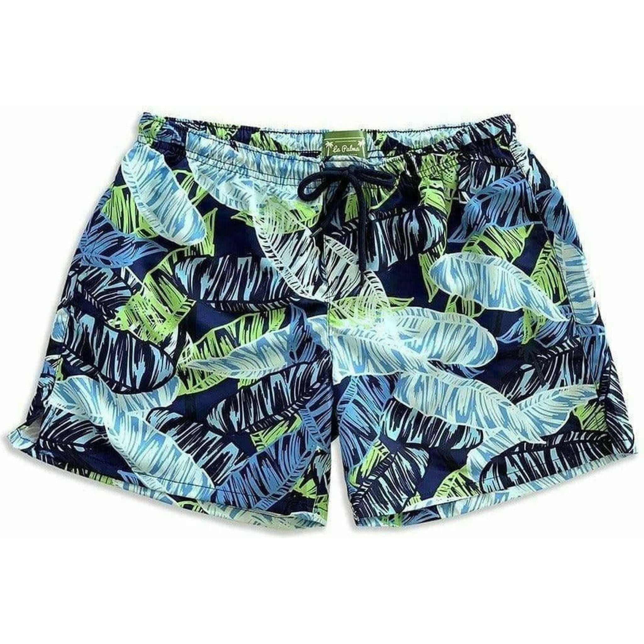 Classic Botanical Swim Trunks.