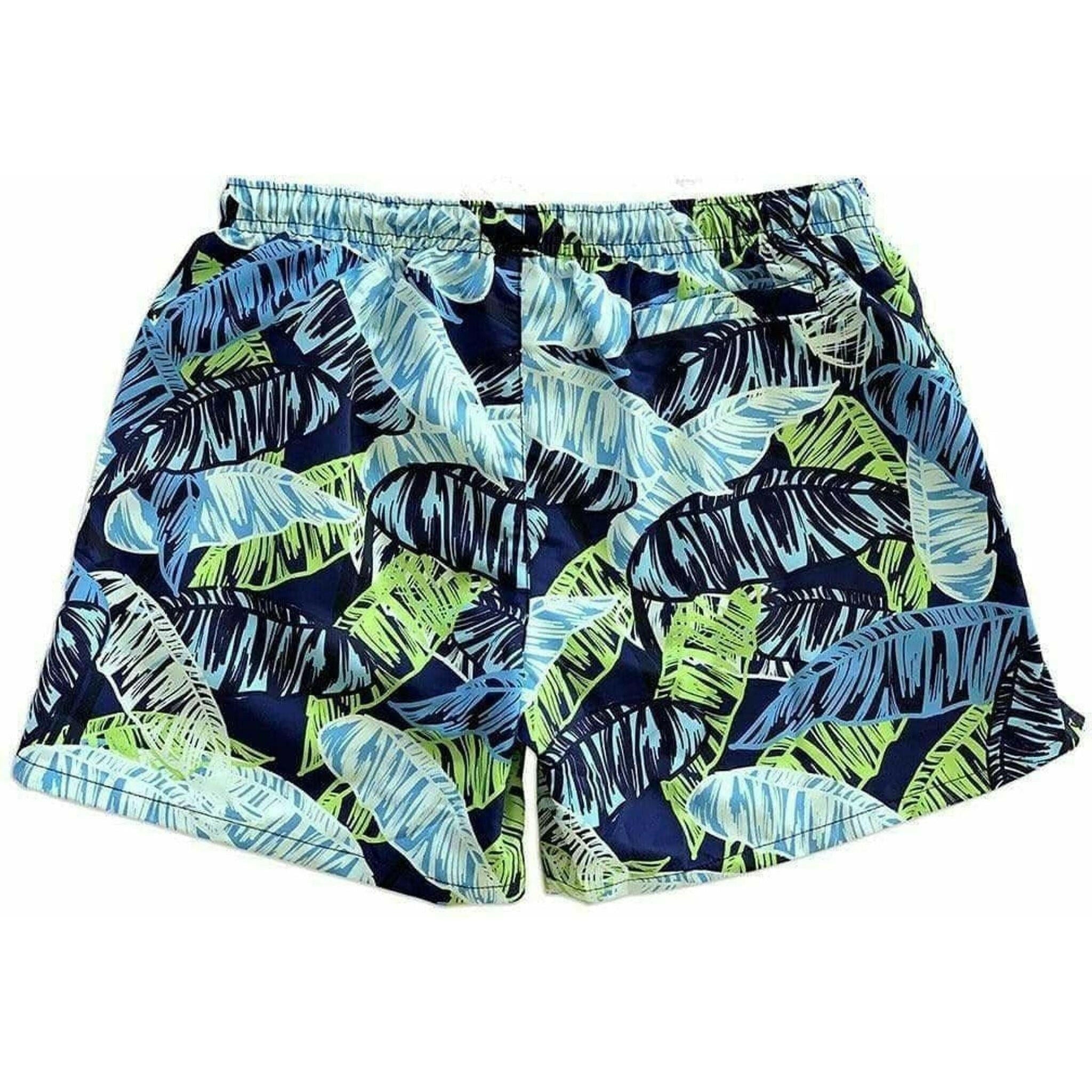 Classic Botanical Swim Trunks.