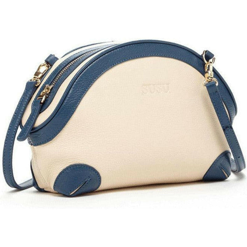 Coco Ivory Leather Crossbody Bag