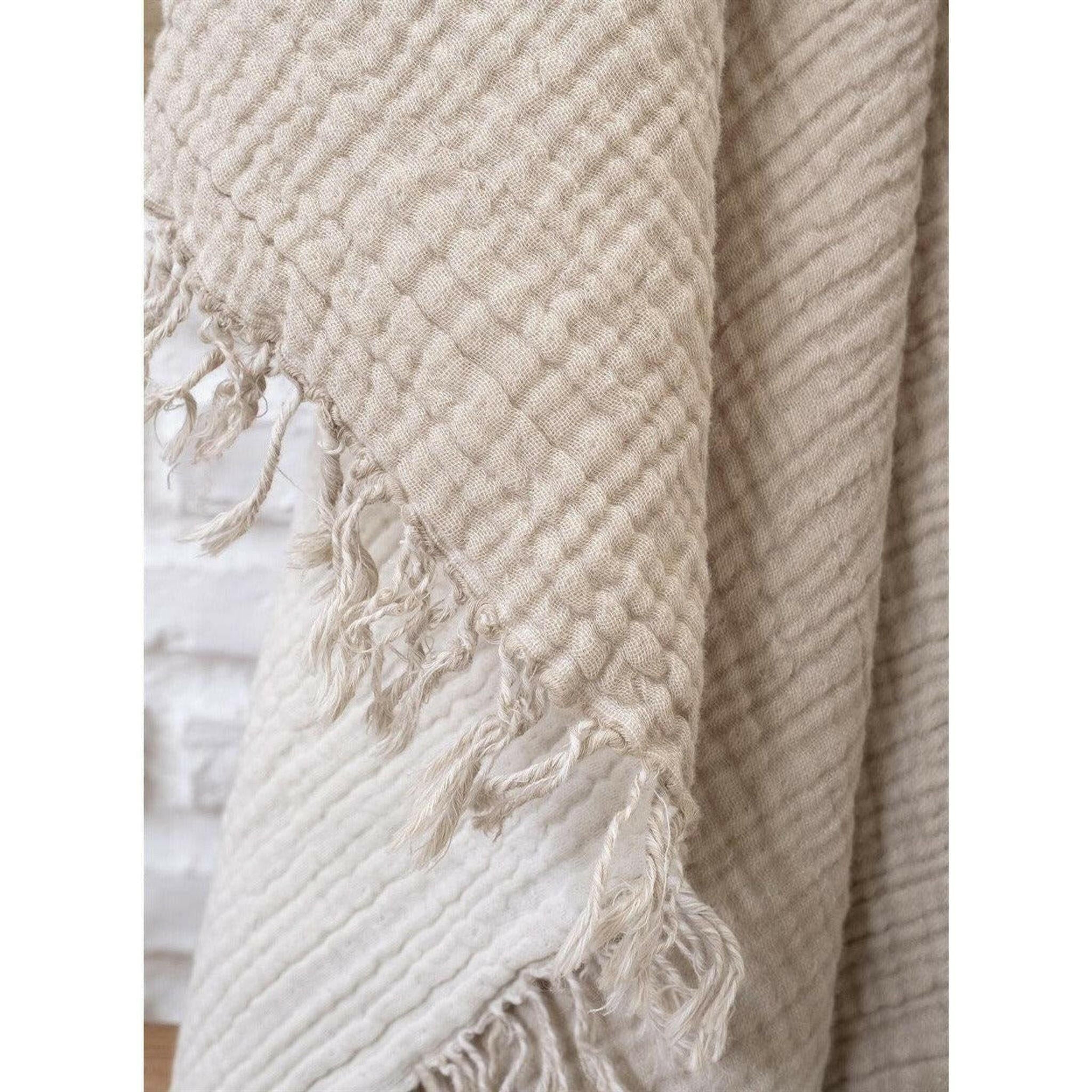 Cotton Boho Throw.