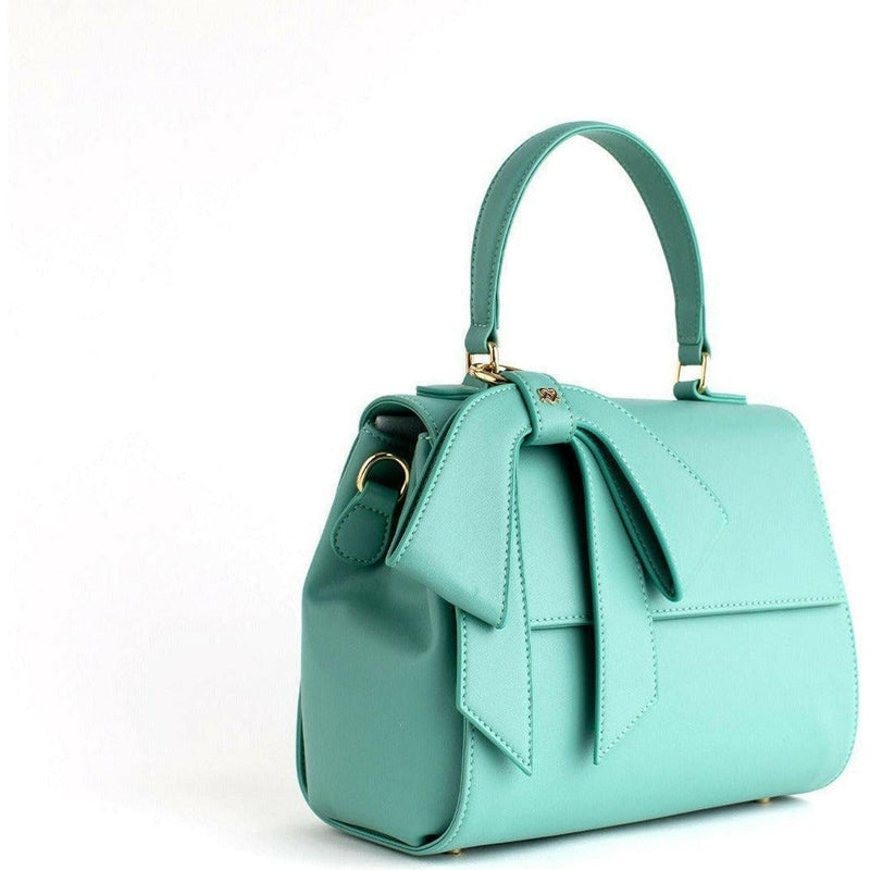 Cottontail - Cyan Vegan Leather Bag