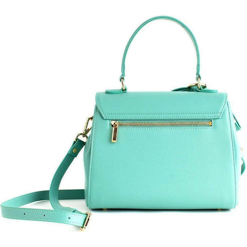 Cottontail - Cyan Vegan Leather Bag