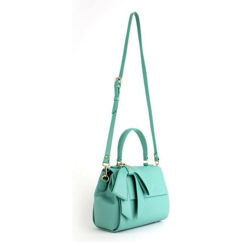 Cottontail - Cyan Vegan Leather Bag