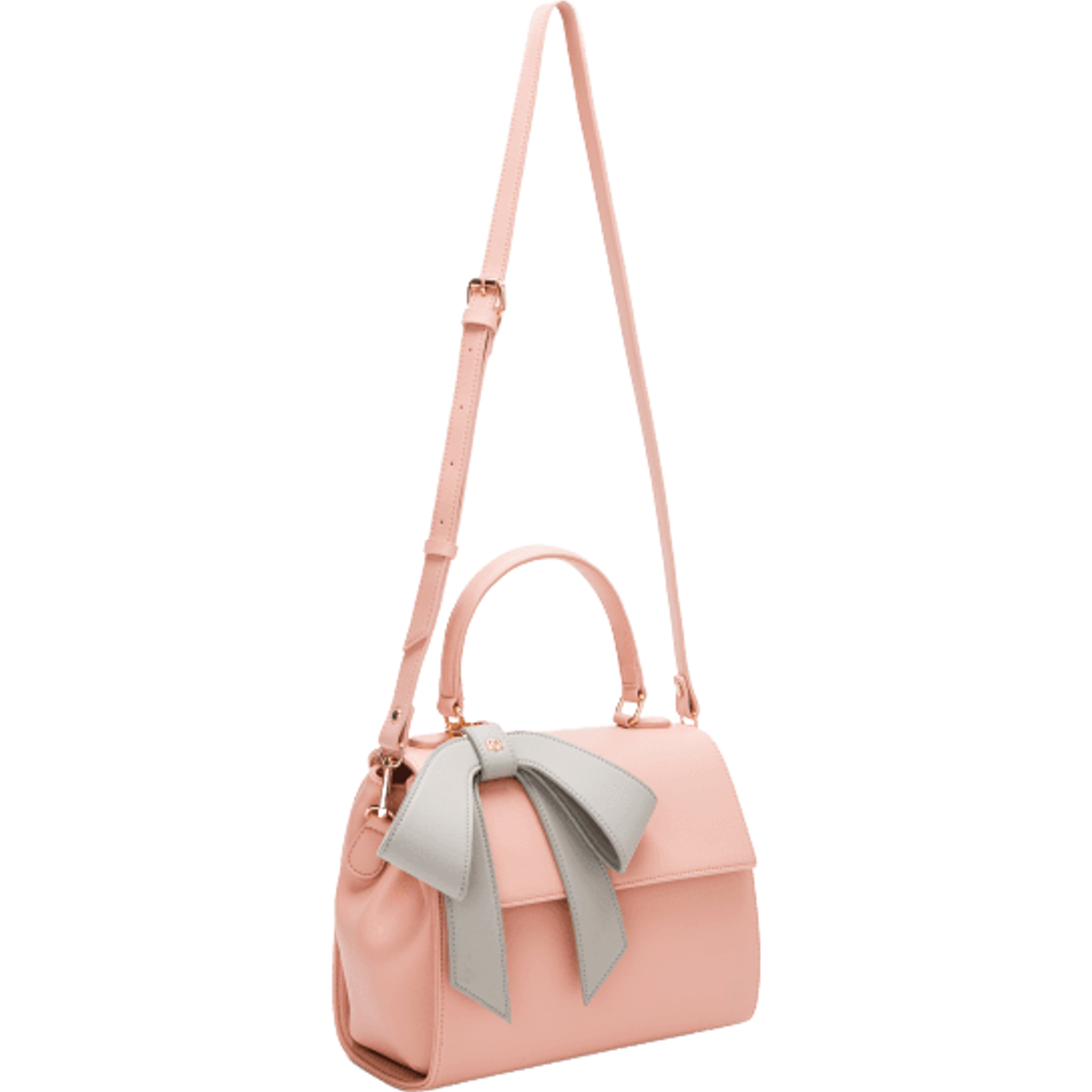 Cottontail - Light Pink Vegan Leather Bag.