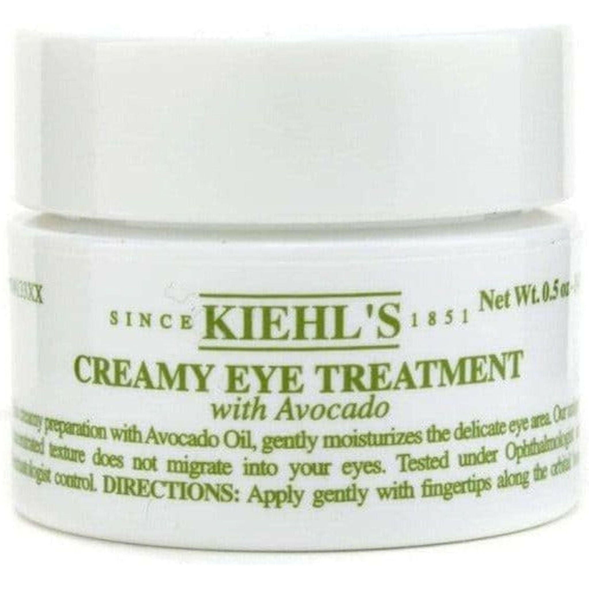 Creamy Eye Treatment with Avocado.