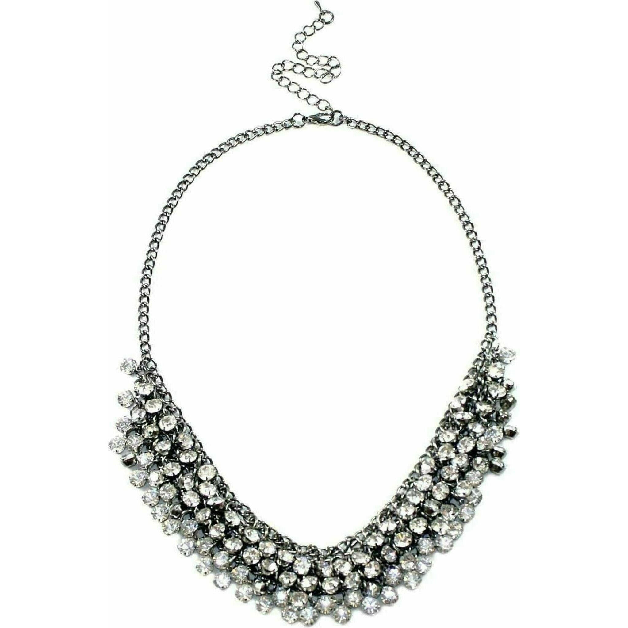 Crystal Collar Necklace.