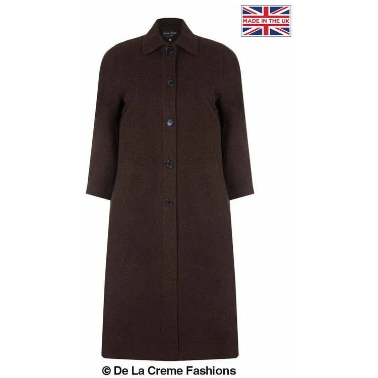 Curve Wool & Cashmere Blend Plus Size Long Coat