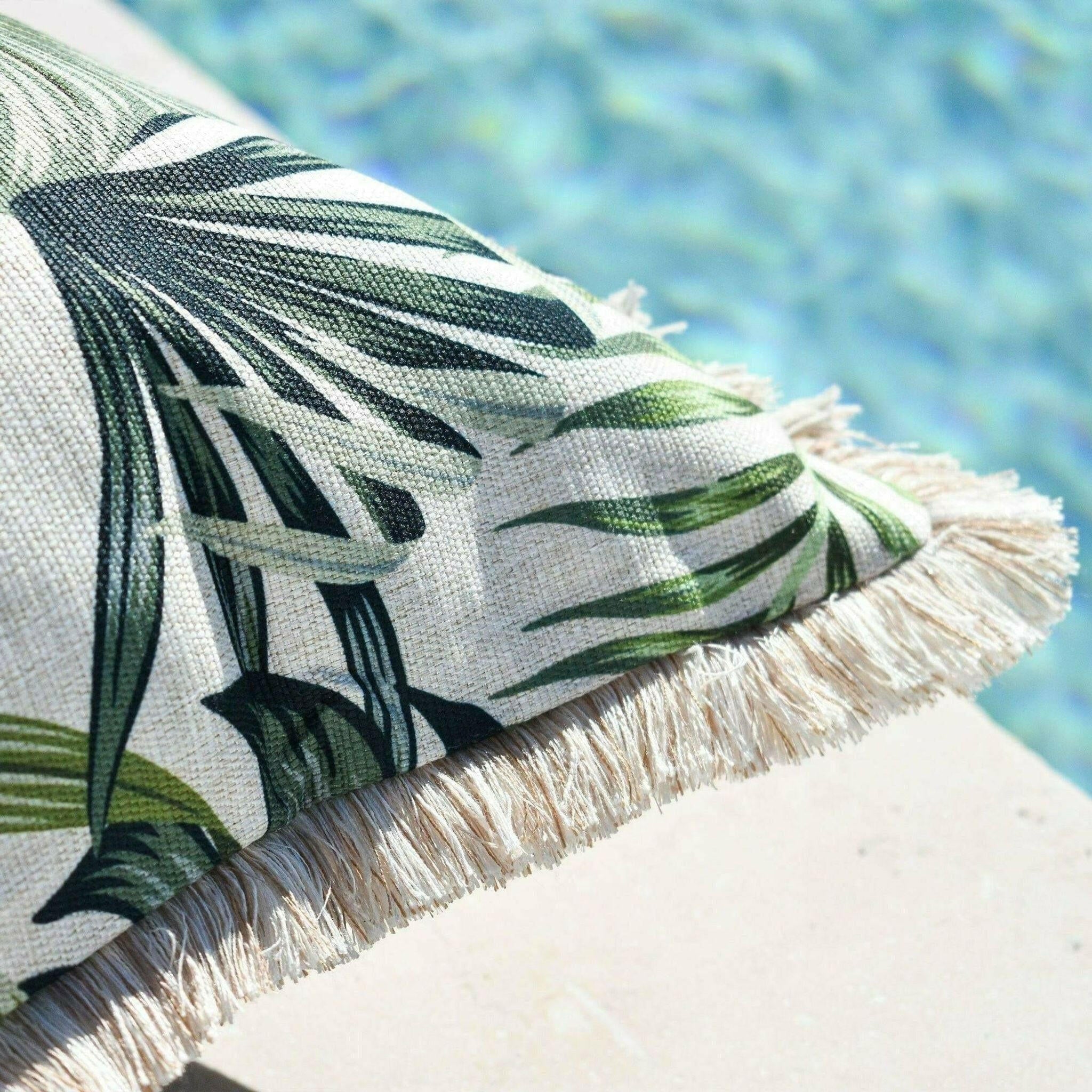 Cushion Cover-Coastal Fringe-Boracay-45cm x 45cm.