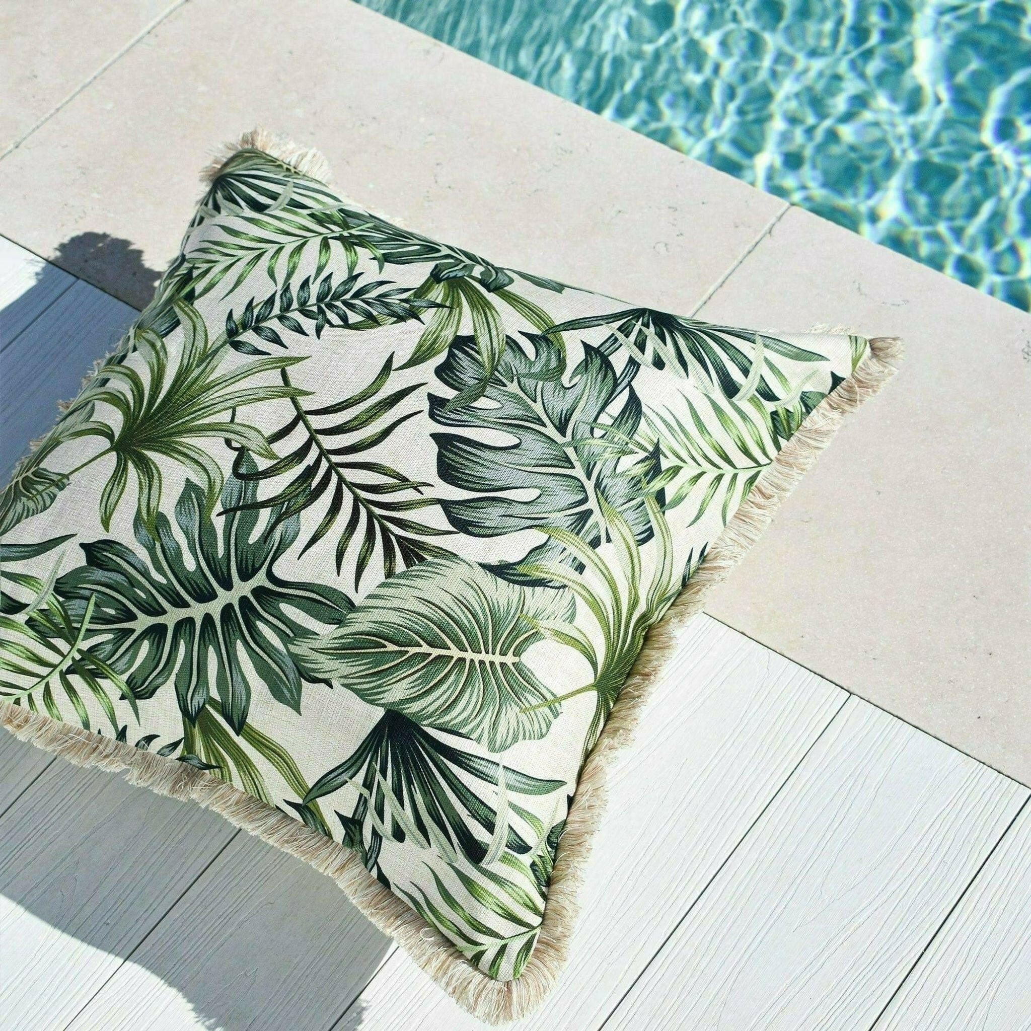 Cushion Cover-Coastal Fringe-Boracay-60cm x 60cm.