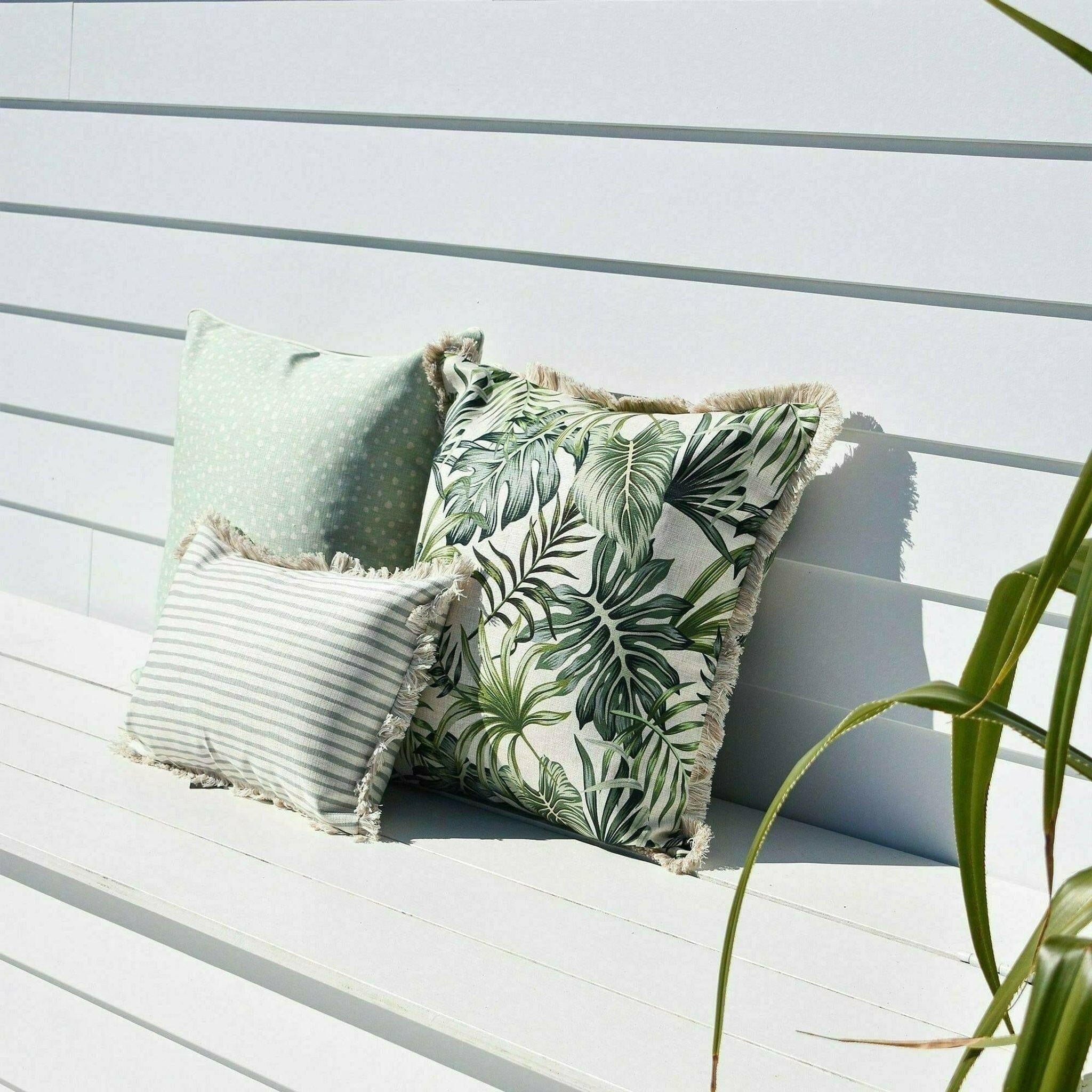 Cushion Cover-Coastal Fringe-Boracay-60cm x 60cm.