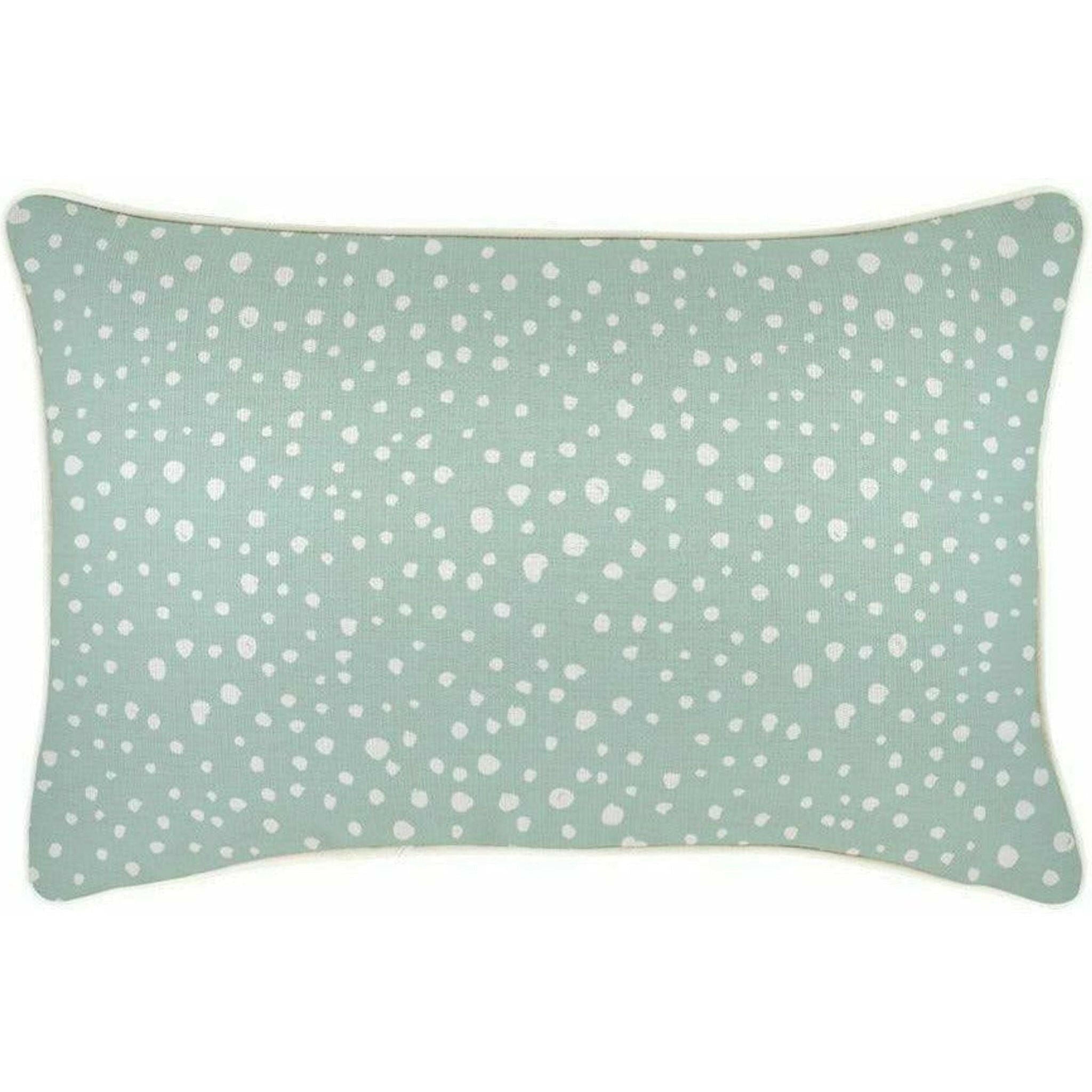 Cushion Cover-With Piping-Lunar Pale Mint-35cm x 50cm.