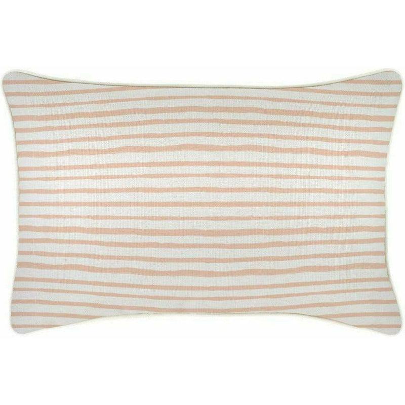 Cushion Cover-With Piping-Paint Stripes Blush-35cm x 50cm