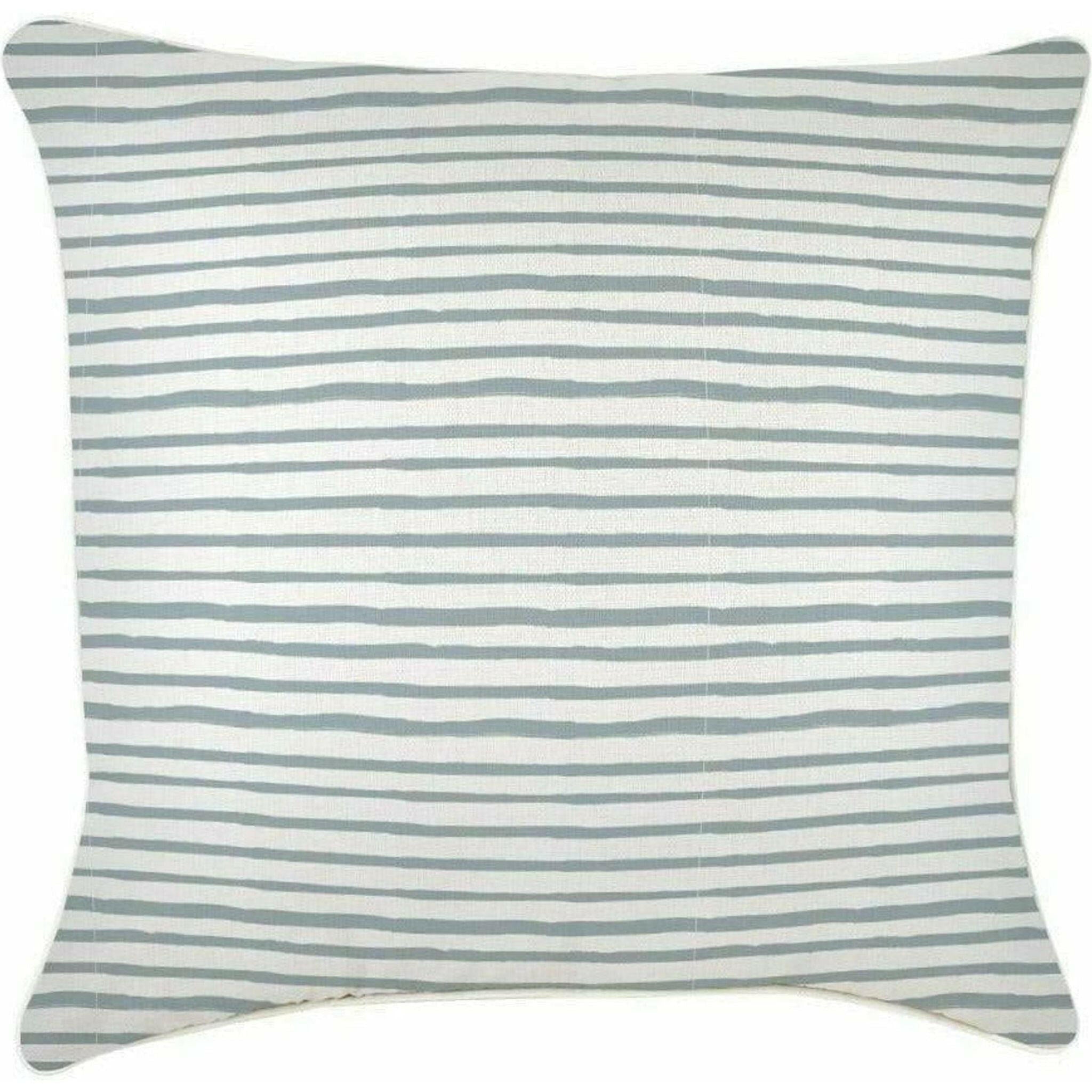 Cushion Cover-With Piping-Paint Stripes Smoke-60cm x 60cm.