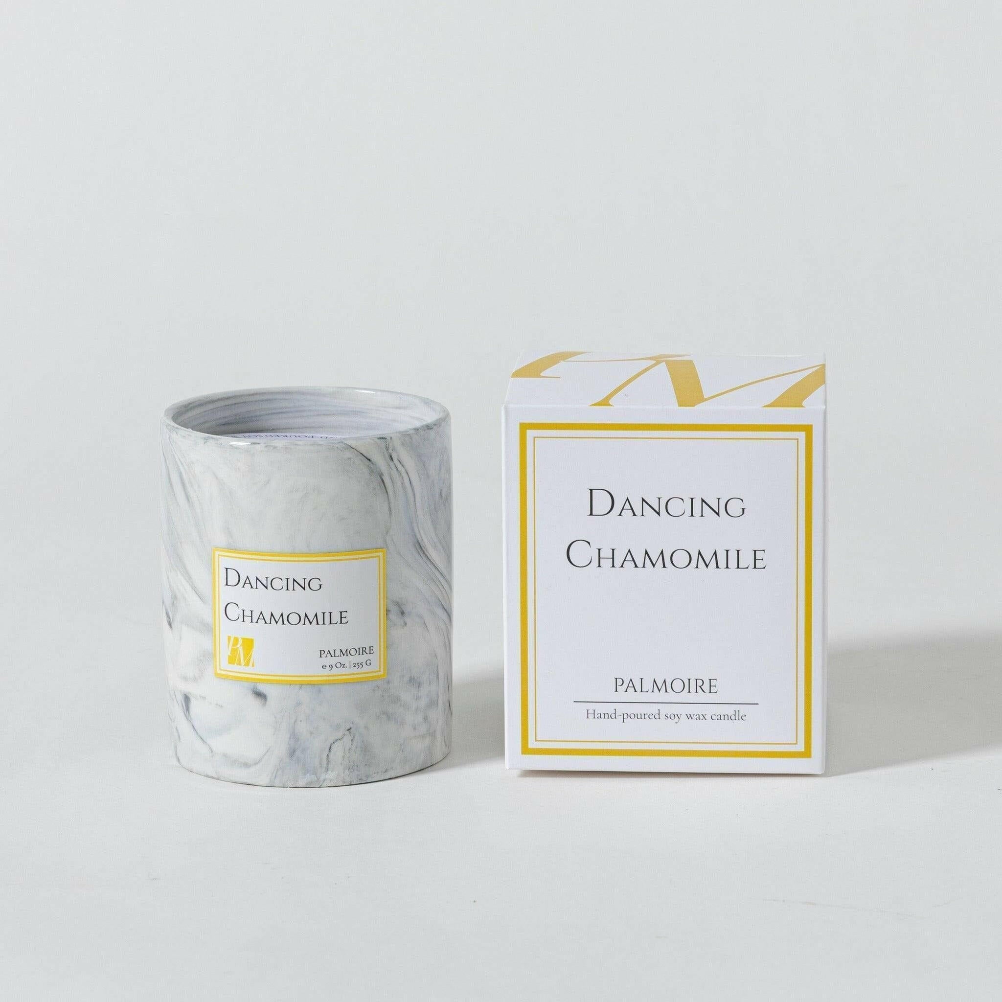 Dancing Chamomile Soy Wax Candle.