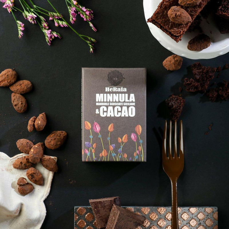 Dark Chocolate Coated Almonds with Paprika