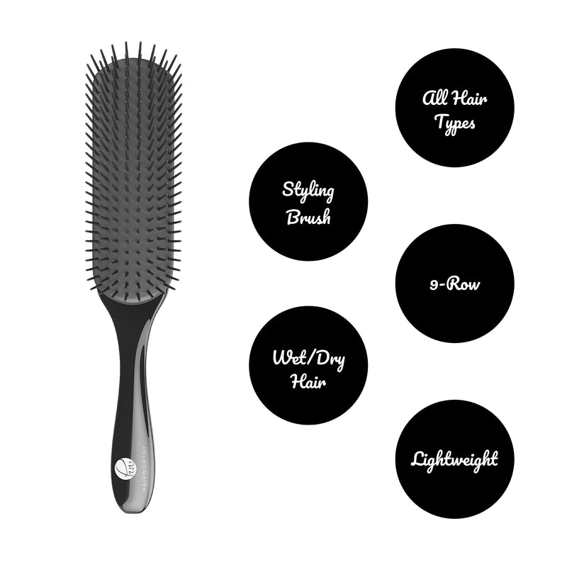 Hairworthy Hairembrace Styling brush.