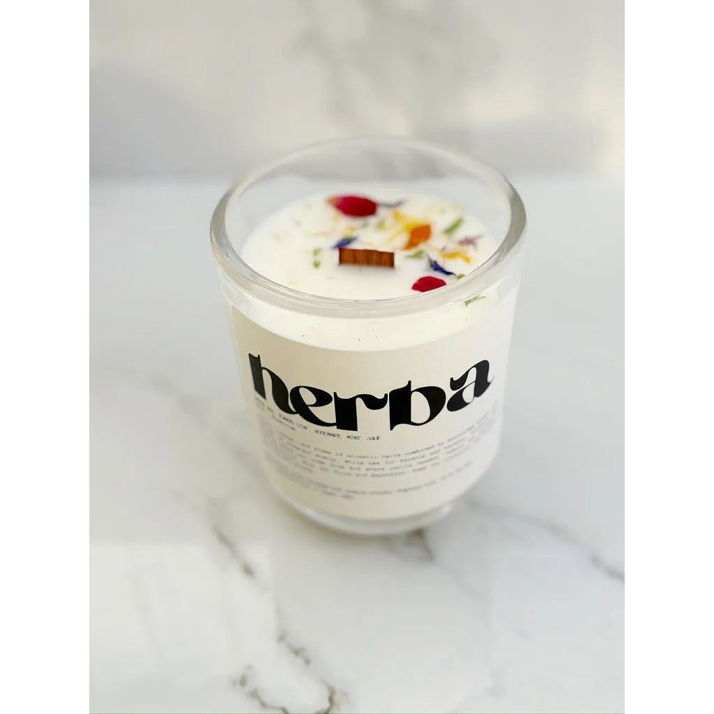 Herba Mood Boosting Botanical Candle.