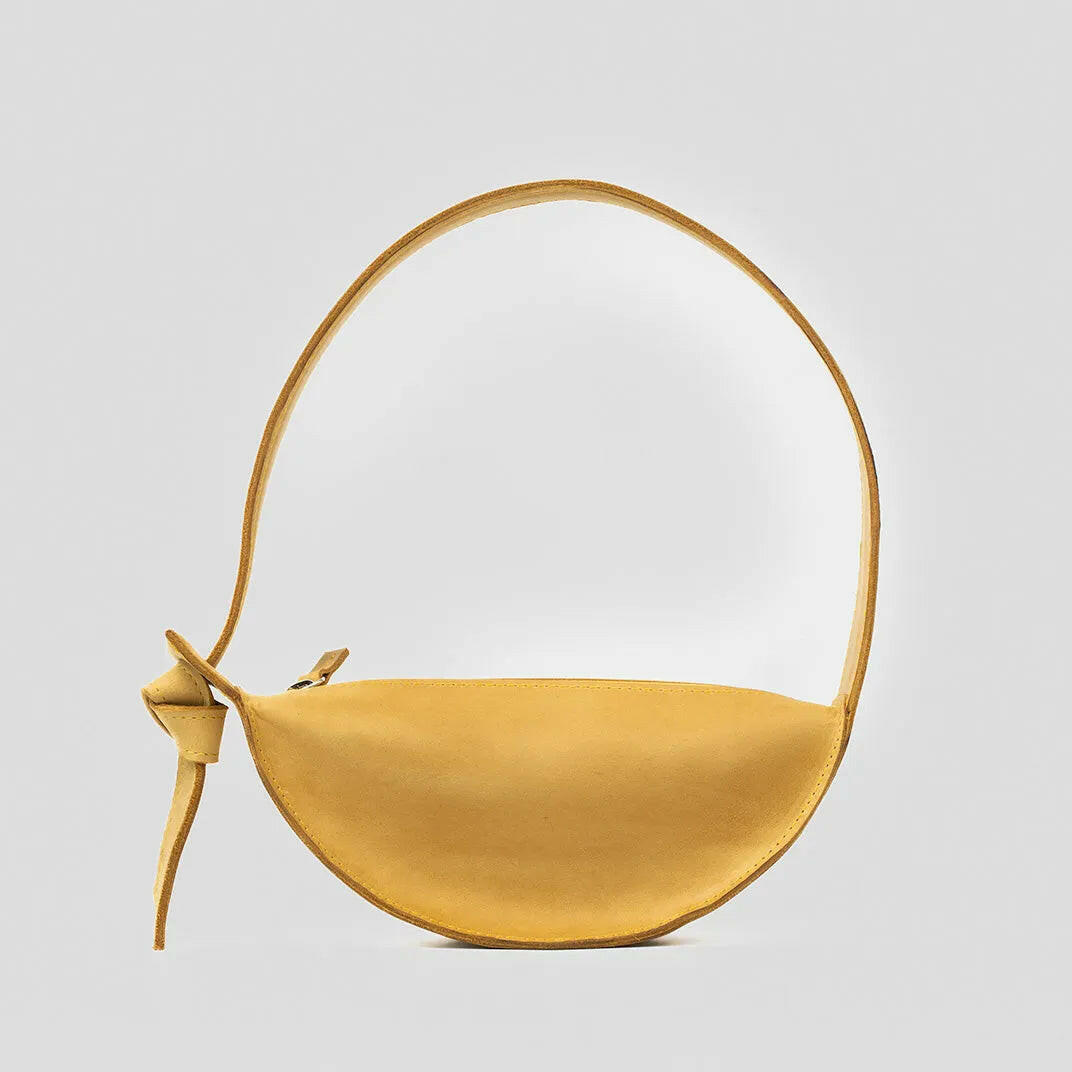 Shoulder Bag Crescent Yellow.