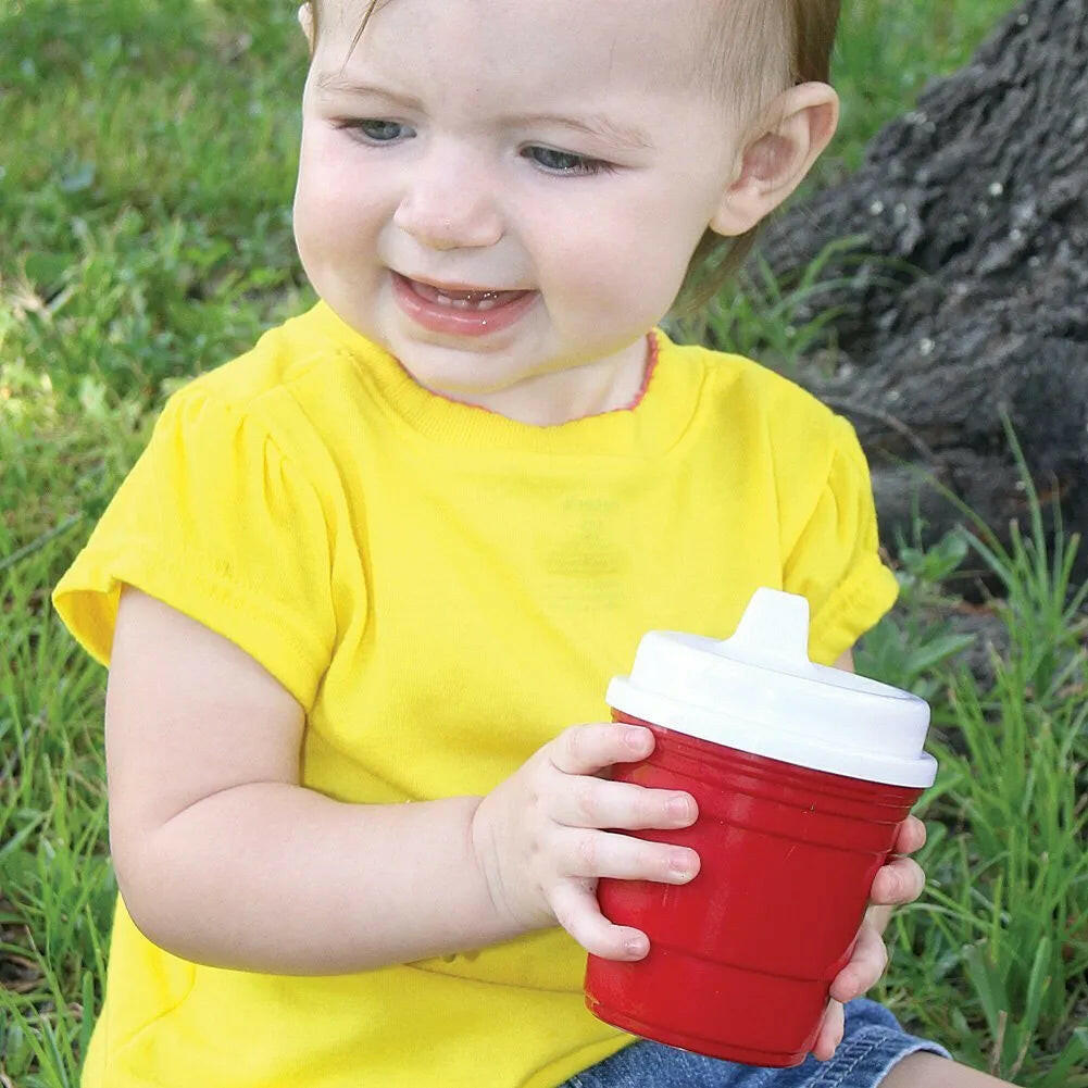 Baby Sippy Red Party Cup.