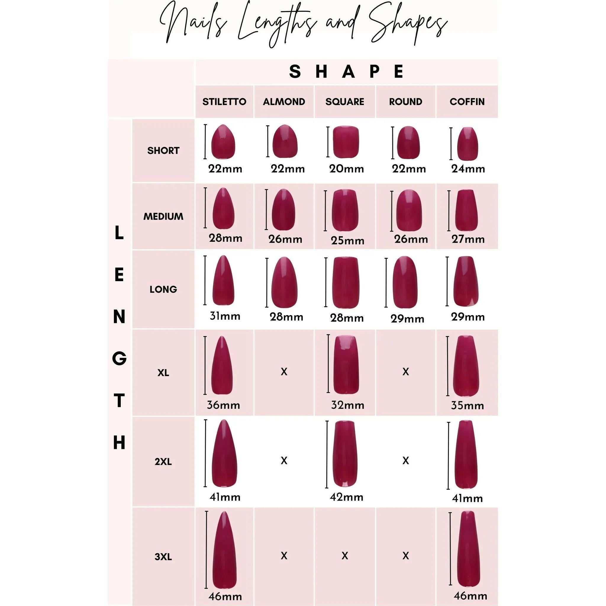 “Pink Sparkles” Press On Nails Set.