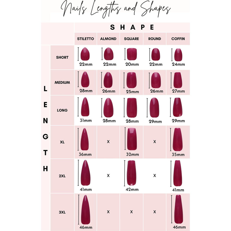 “Pink Sparkles” Press On Nails Set.