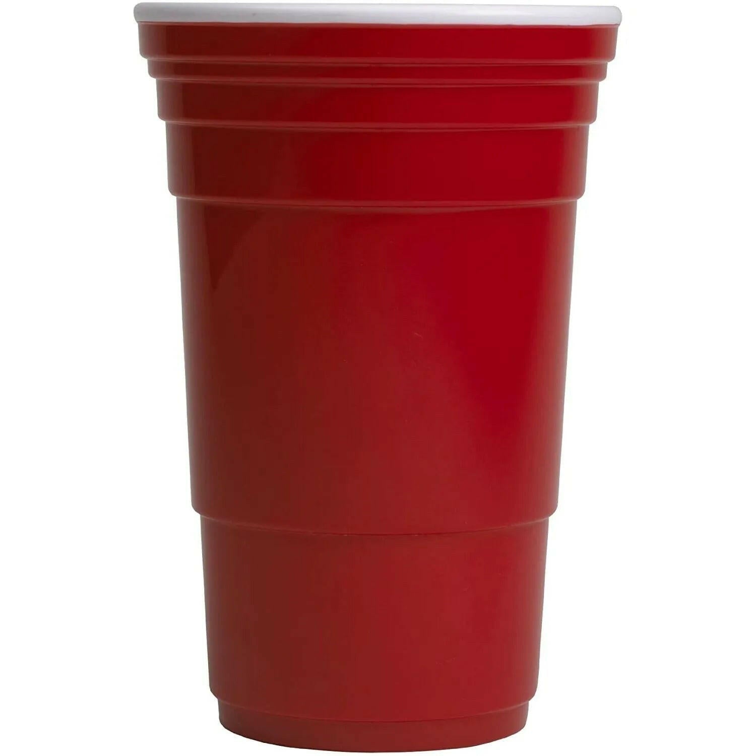 Reusable Red Beverage Cup 32 oz.