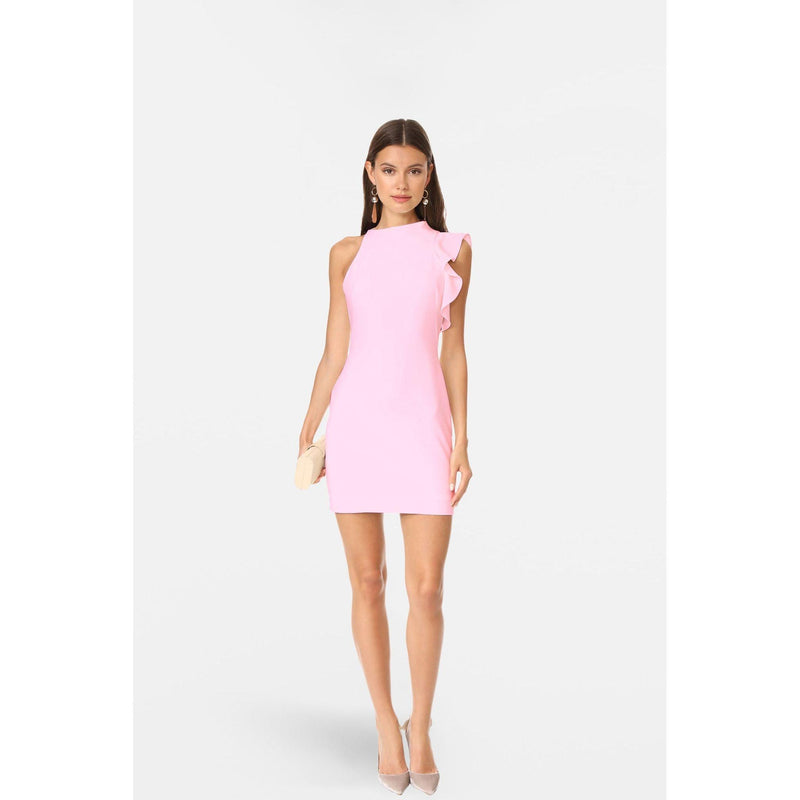 Lesi Cocktail Dress in Light Pink - quirkitrendz