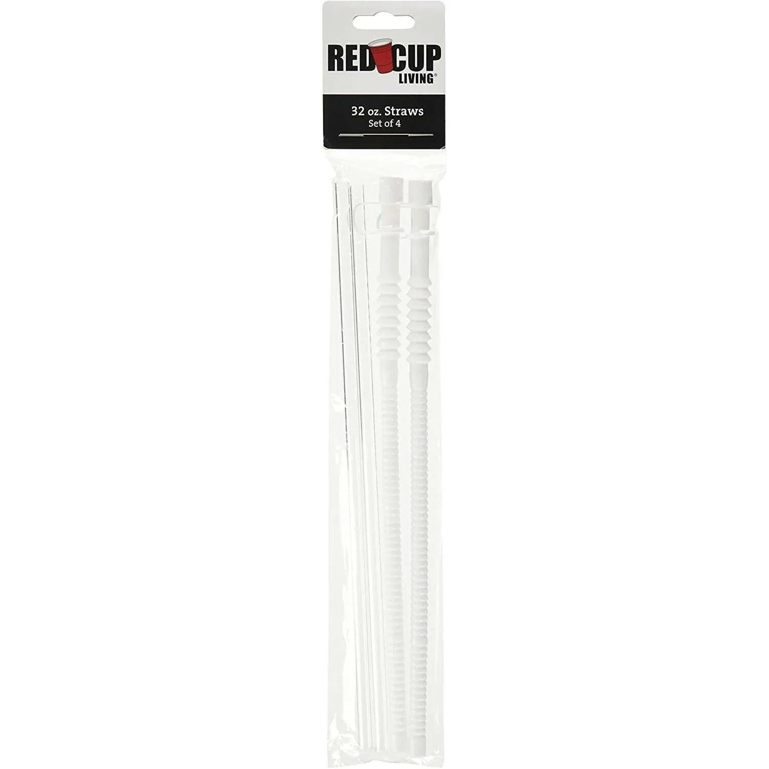 Red Cup Living Straw Set for 32 oz Cup.