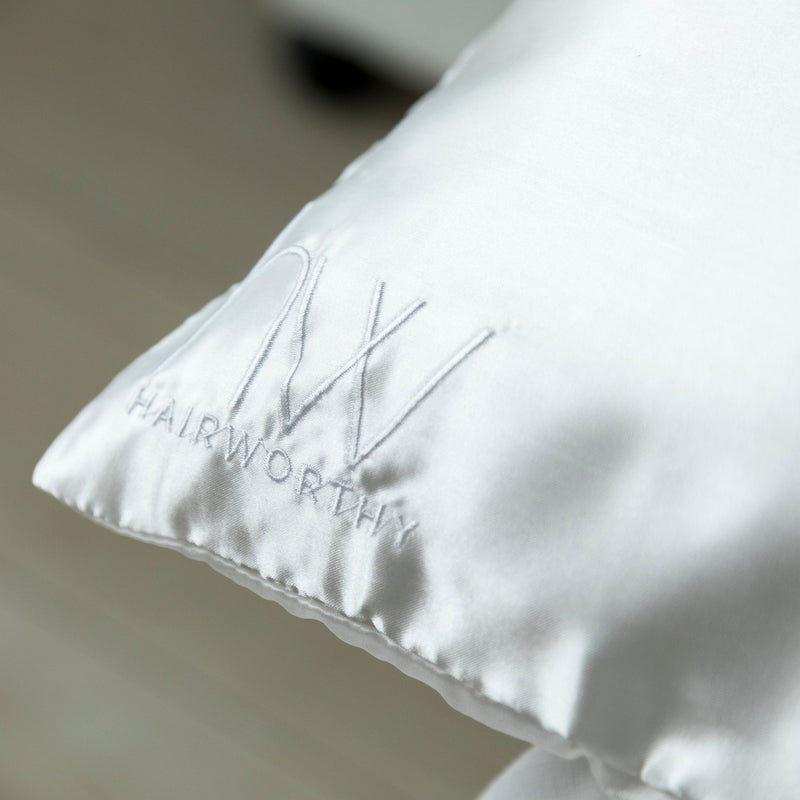 Hairworthy Hairembrace Silk pillow case.